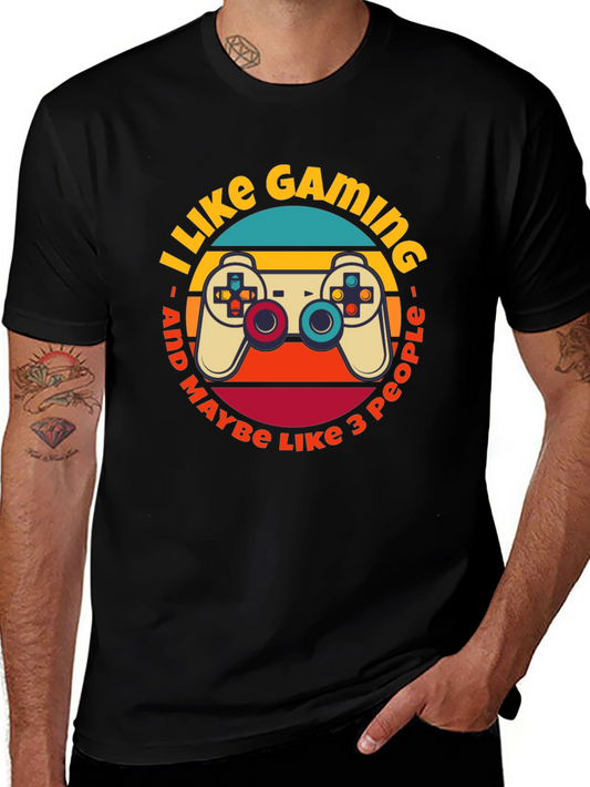 I Like Gaming T-Shirt Funny Gamer Tee