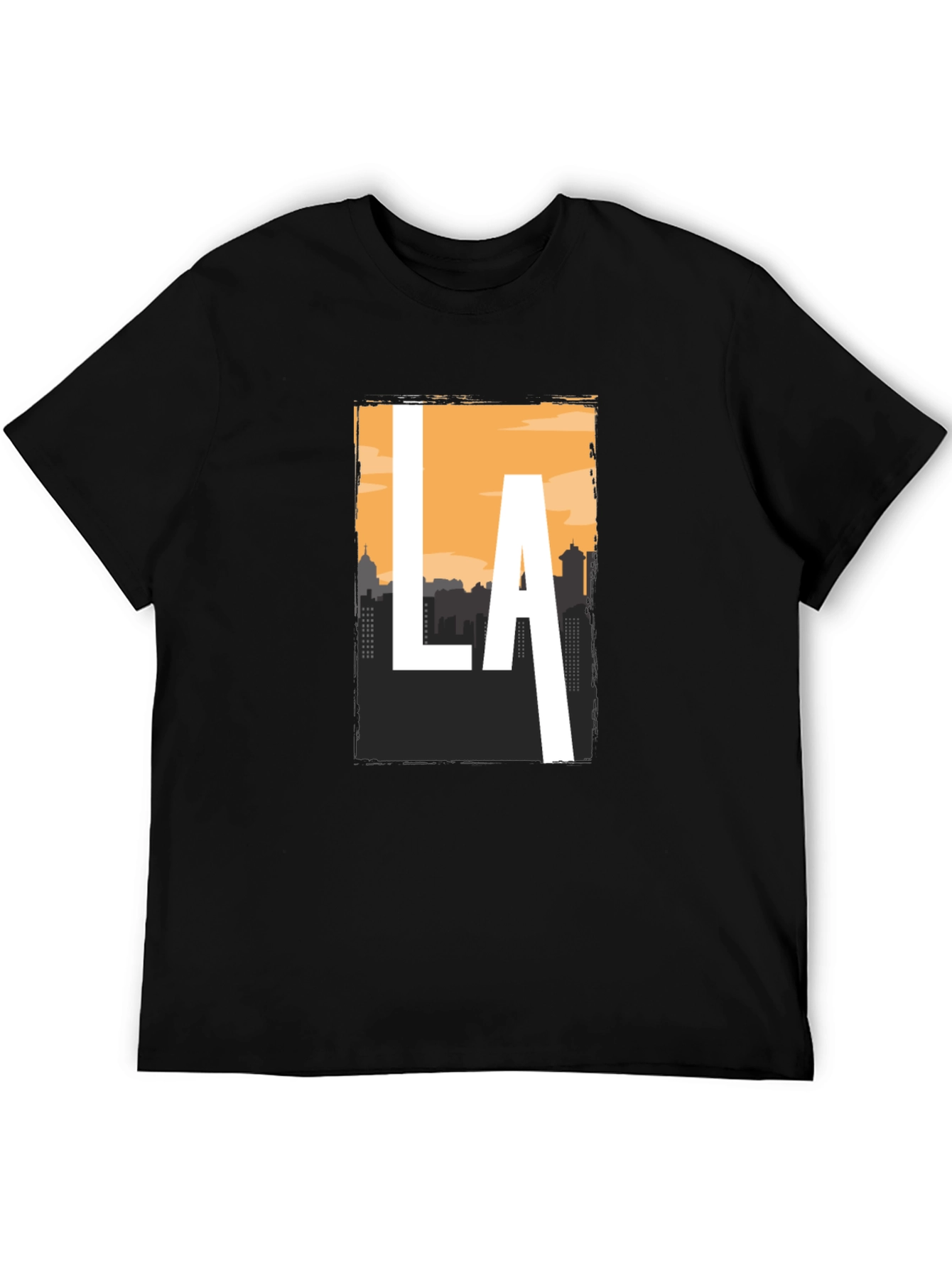 LA Skyline Graphic Tee - Stylish Cityscape T-Shirt