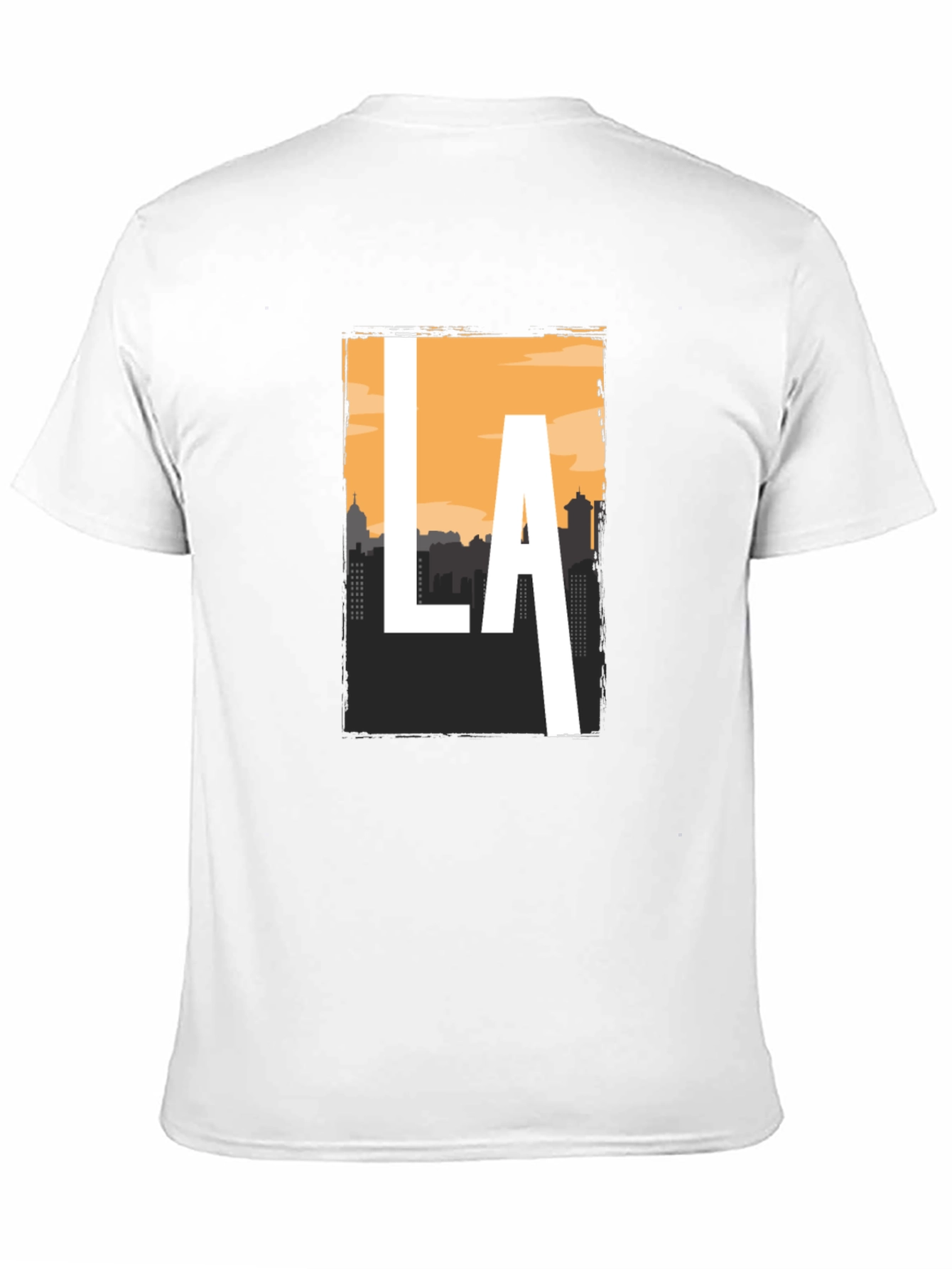 LA Skyline Graphic Tee - Stylish Cityscape T-Shirt