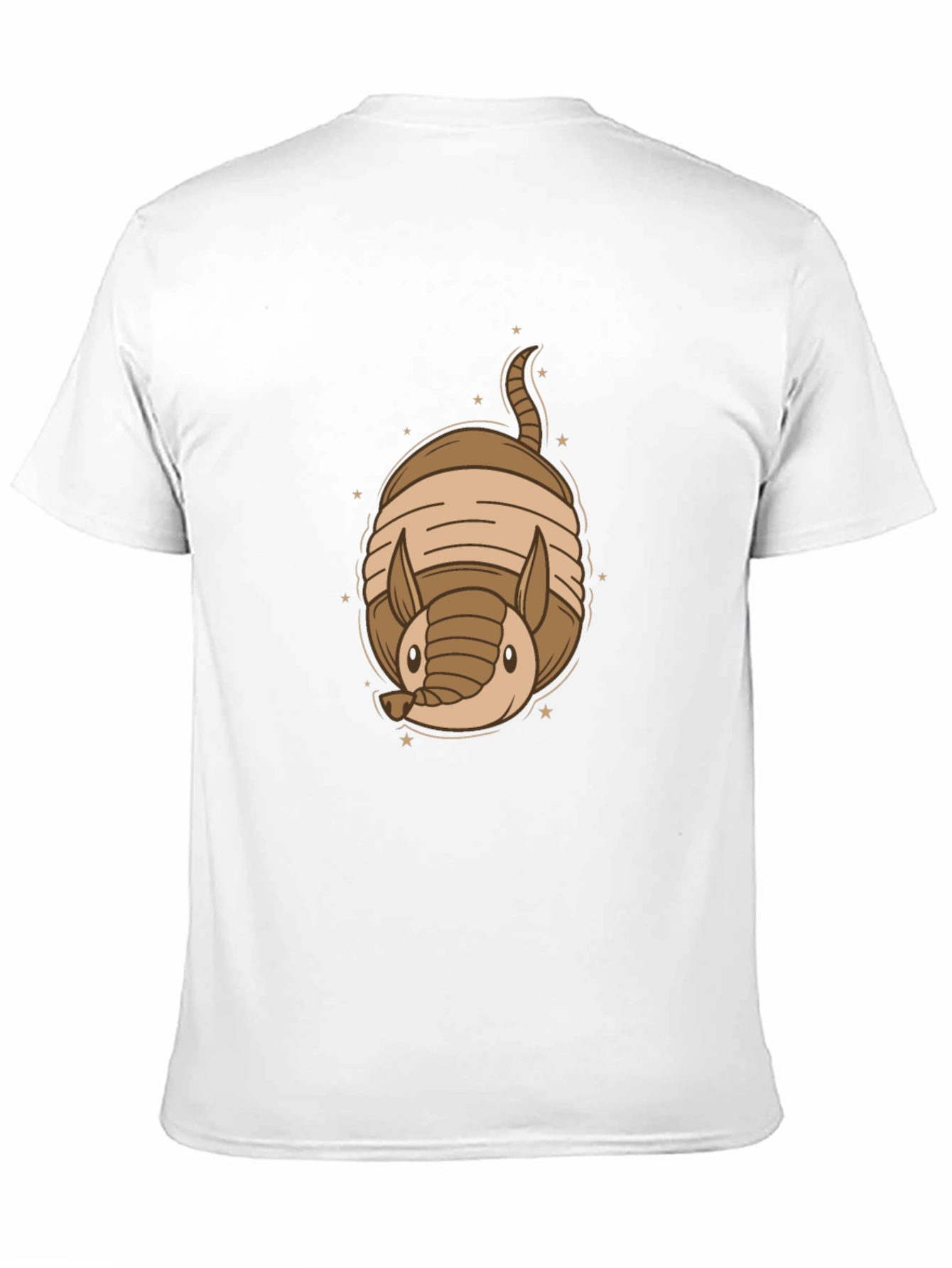 Armadillo Graphic Tee - Cute Animal Design