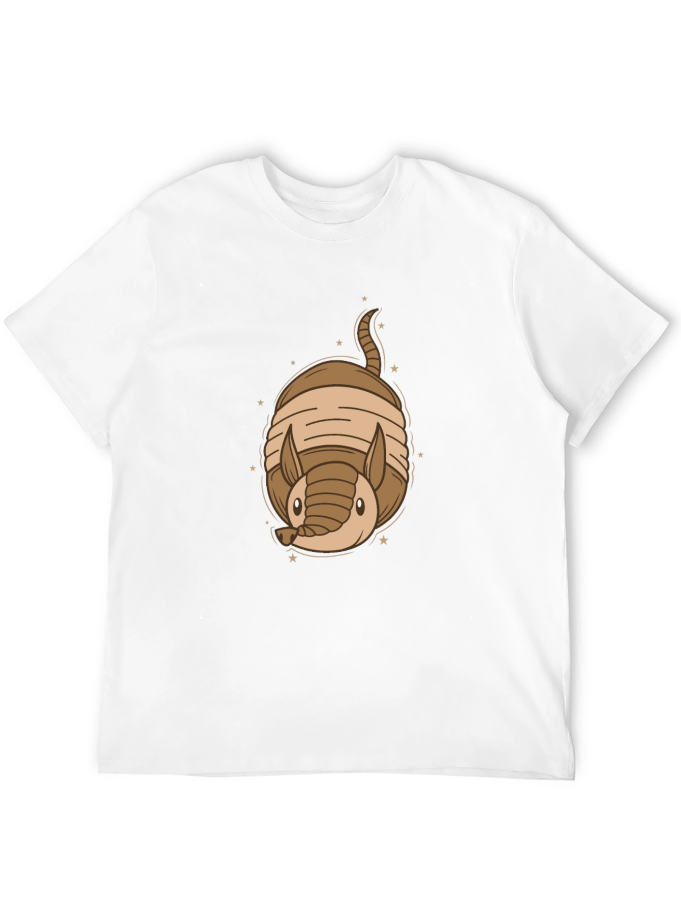 Armadillo Graphic Tee - Cute Animal Design