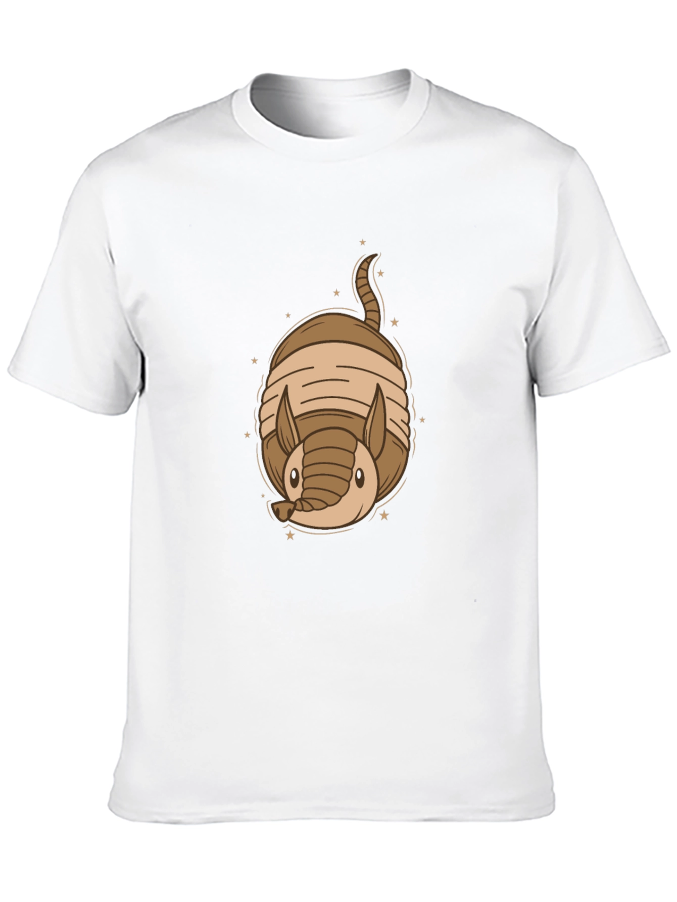 Armadillo Graphic Tee - Cute Animal Design