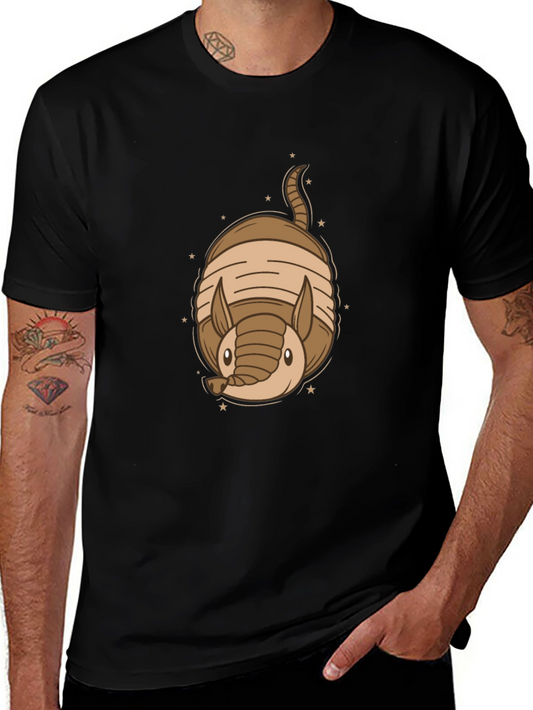 Armadillo Graphic Tee - Cute Animal Design