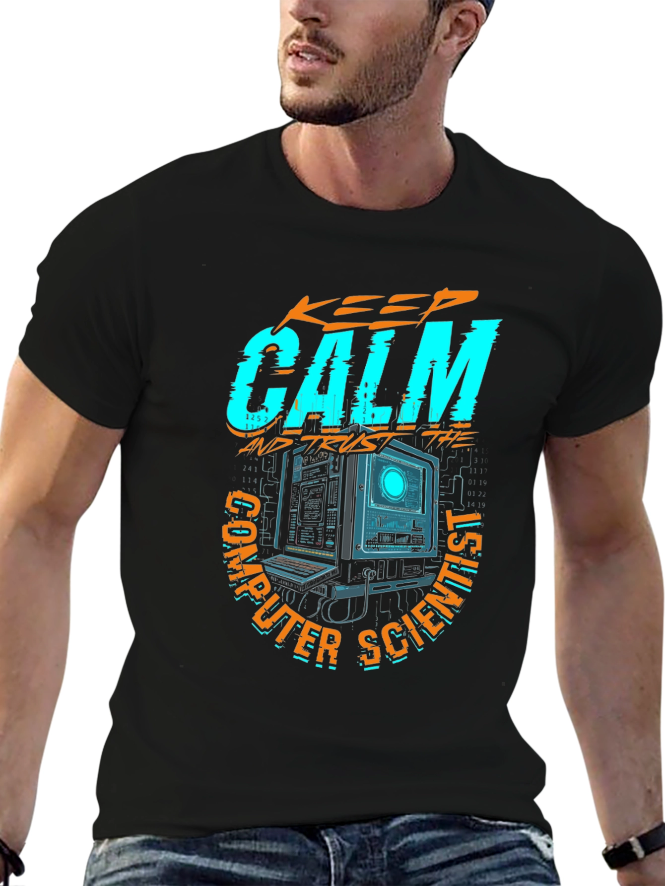 Keep Calm Computer Scientist Graphic T-Shirt