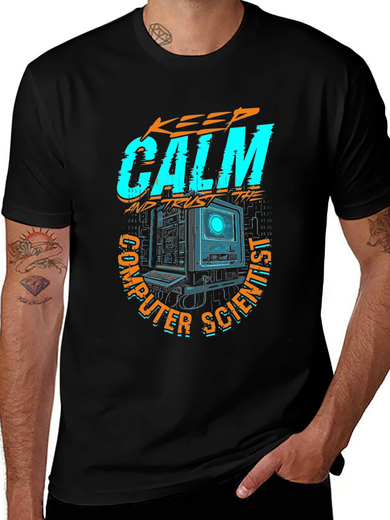 Keep Calm Computer Scientist Graphic T-Shirt