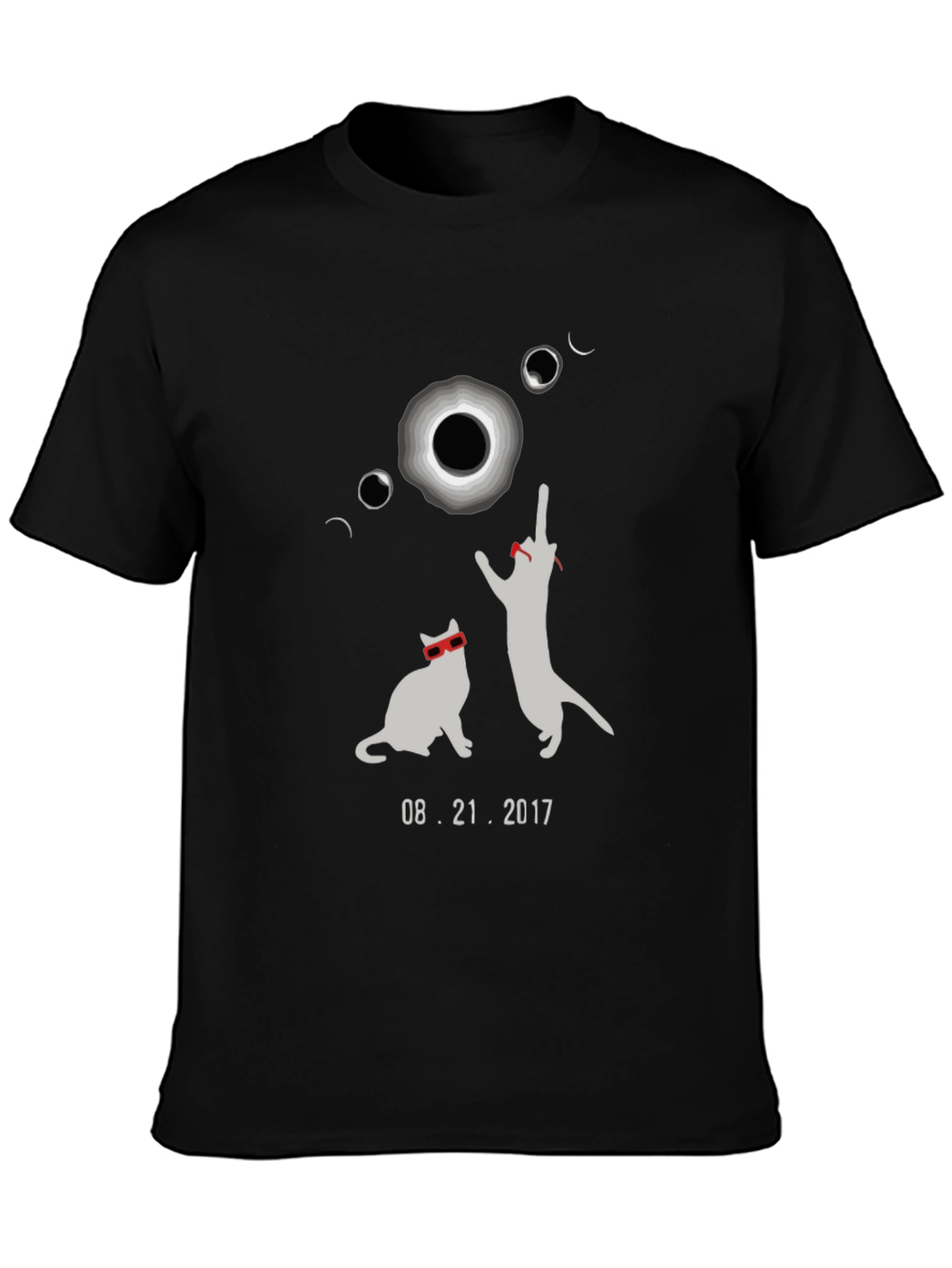Eclipse Cats Graphic Tee - August 2017