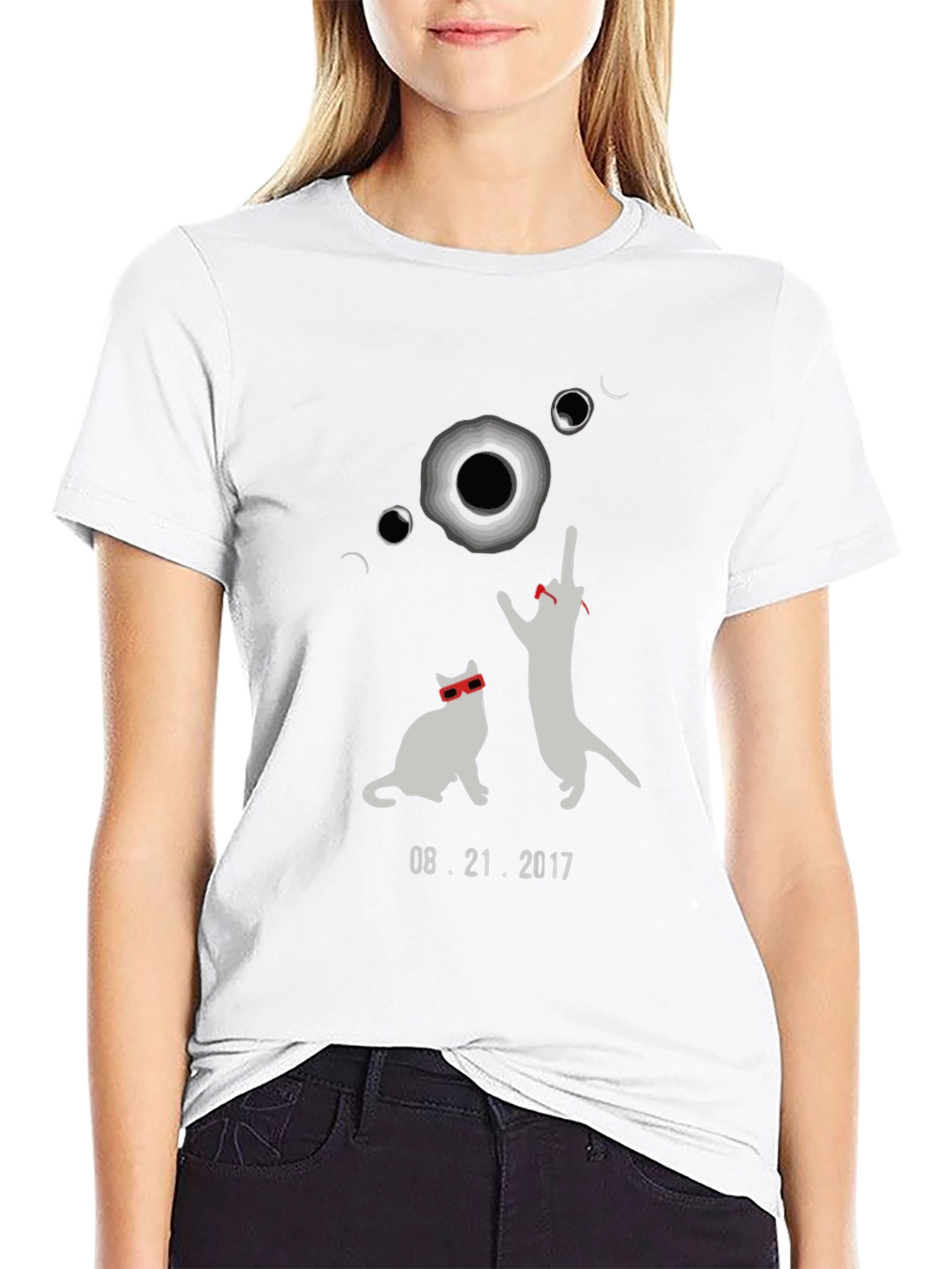 Eclipse Cats Graphic Tee - August 2017