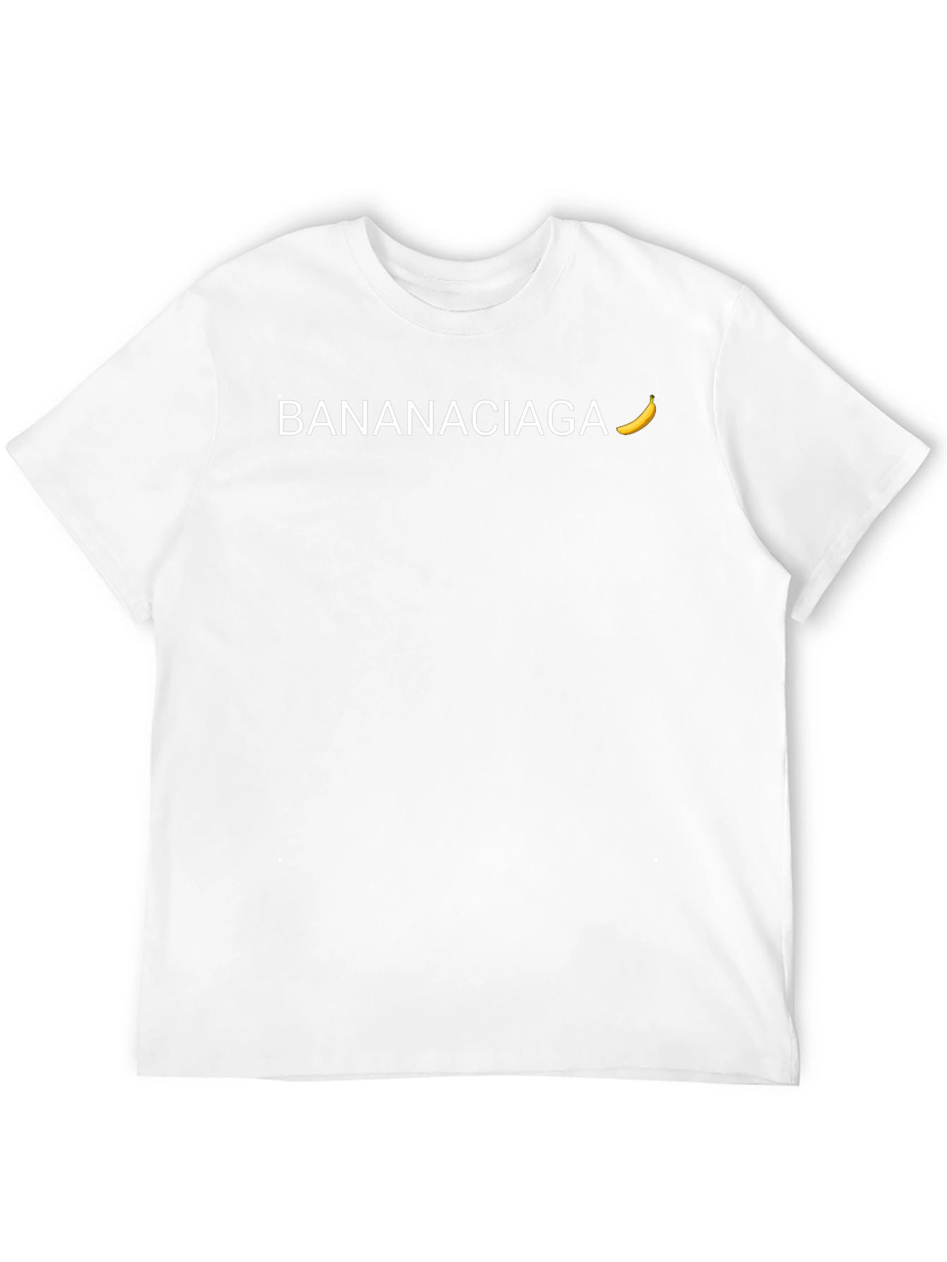 Bananaciaga Black Graphic Tee