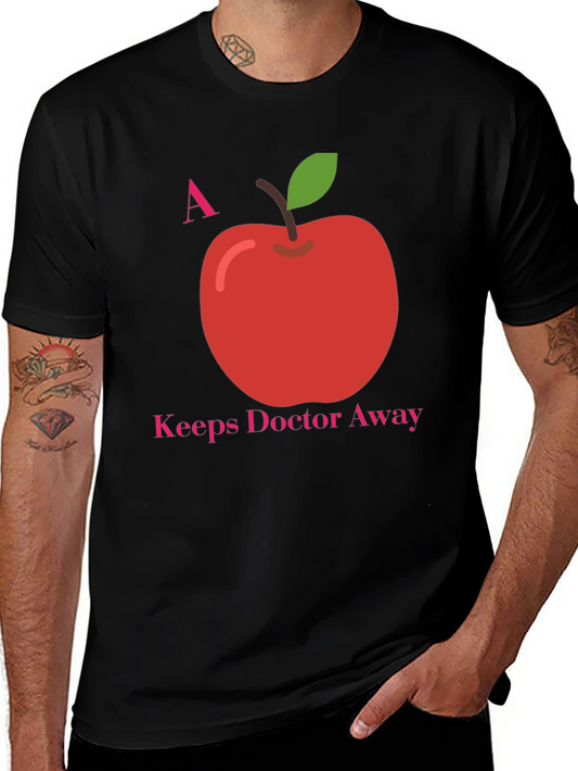 Apple a Day T-Shirt - Keeps Doctor Away