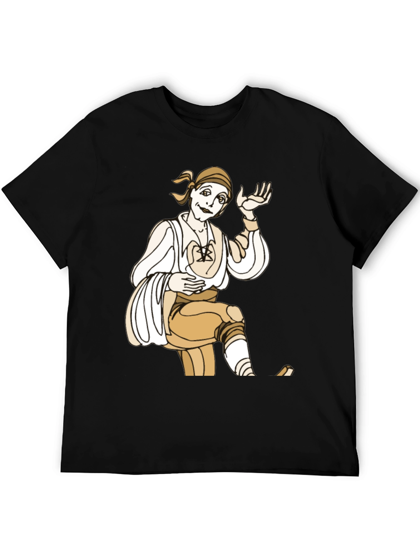 Commedia dellArte Black T-Shirt