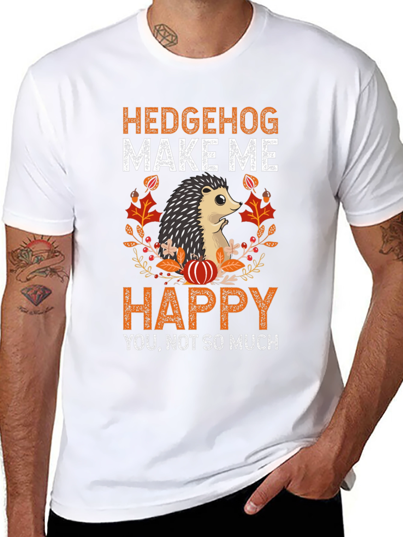 Hedgehog Make Me Happy T-Shirt