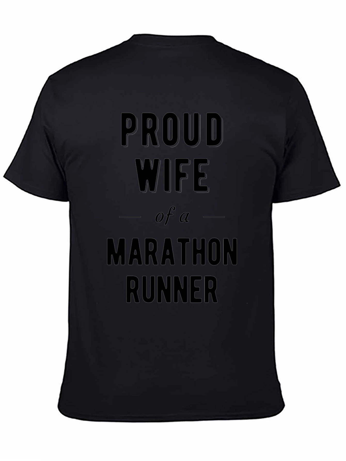 Proud Wife of a Marathon Runner T-Shirt