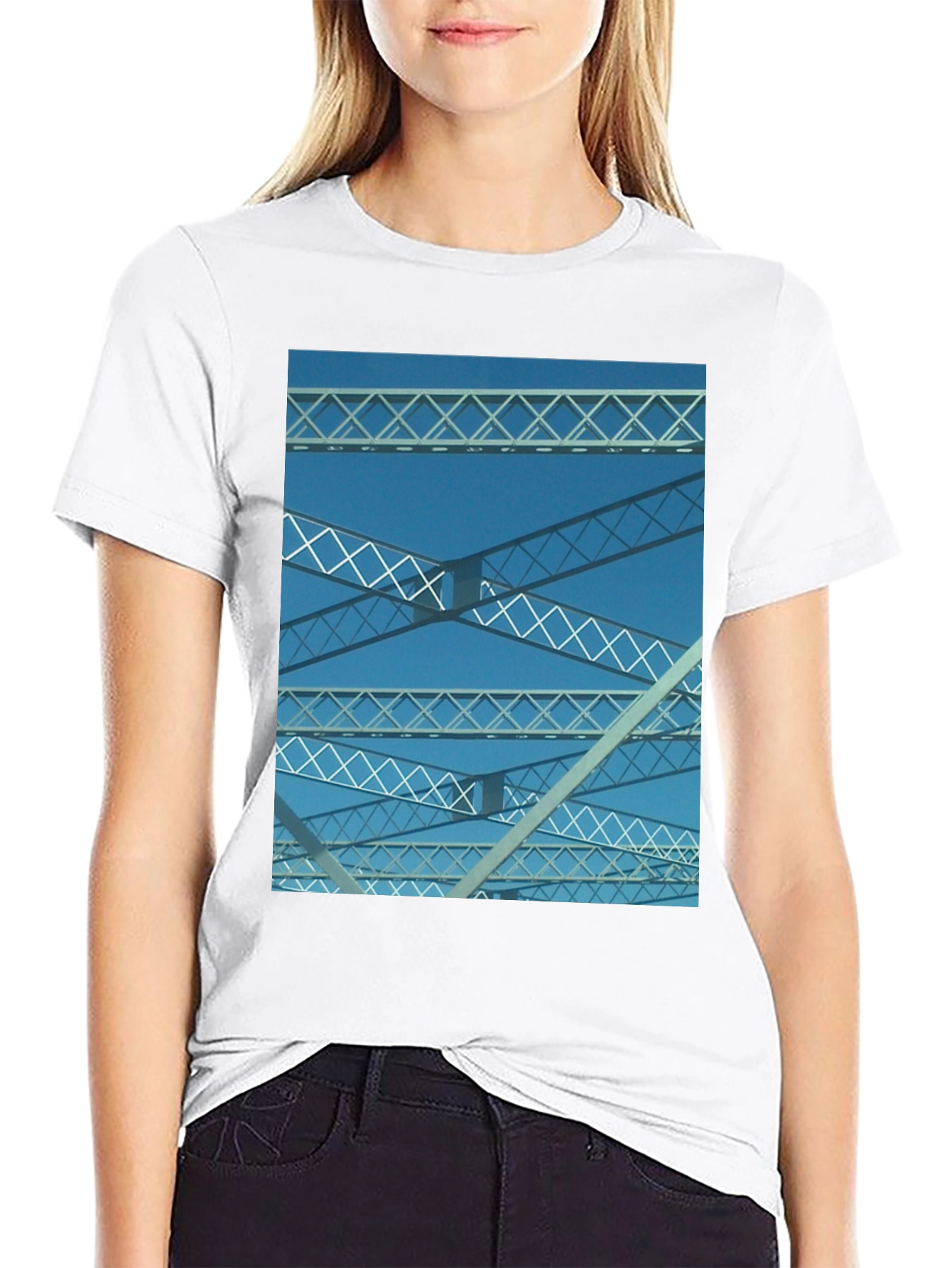 Abstract Bridge T-Shirt