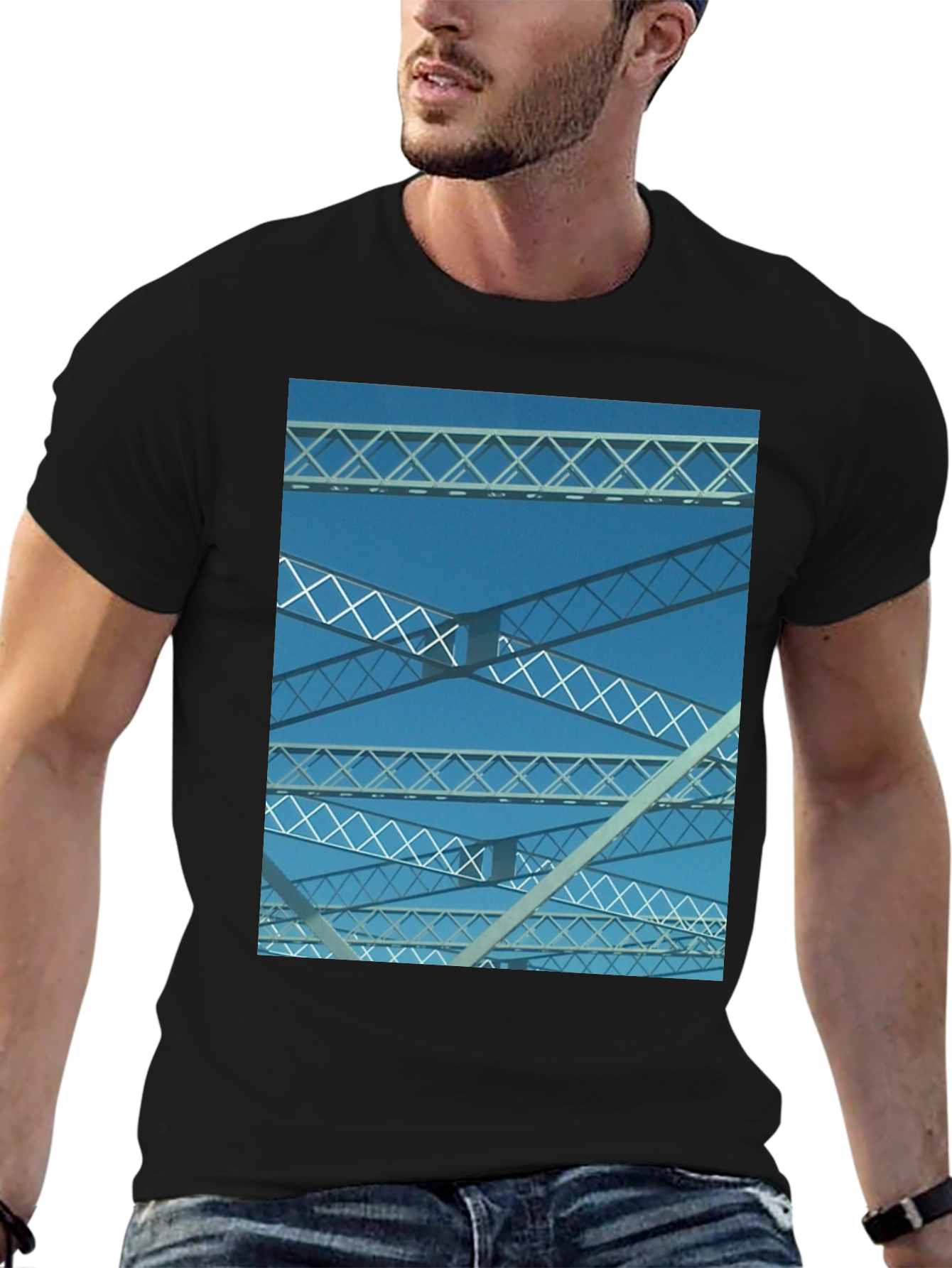 Abstract Bridge T-Shirt