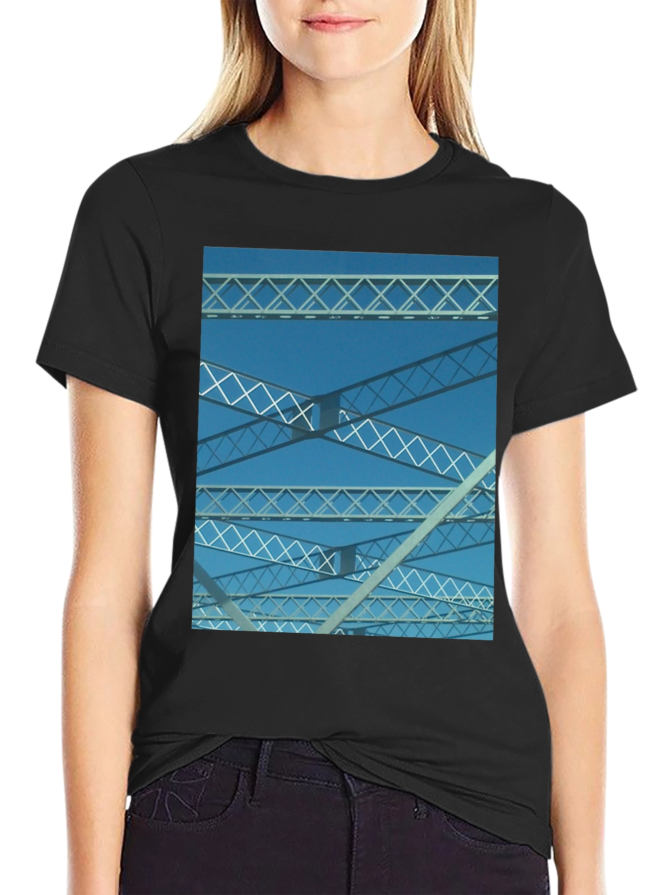 Abstract Bridge T-Shirt