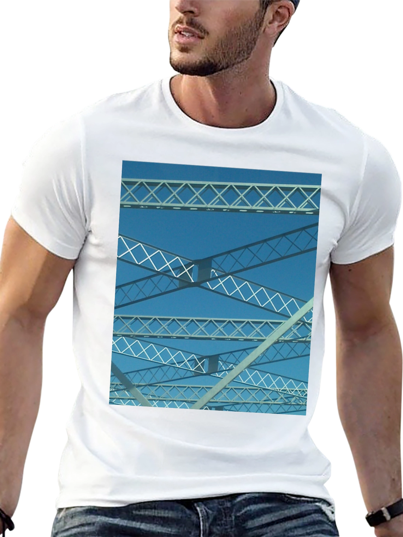 Abstract Bridge T-Shirt