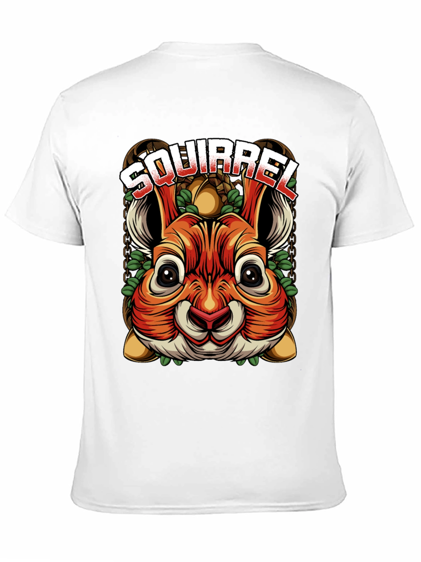 Squirrel Graphic T-Shirt - Cool Animal Tee