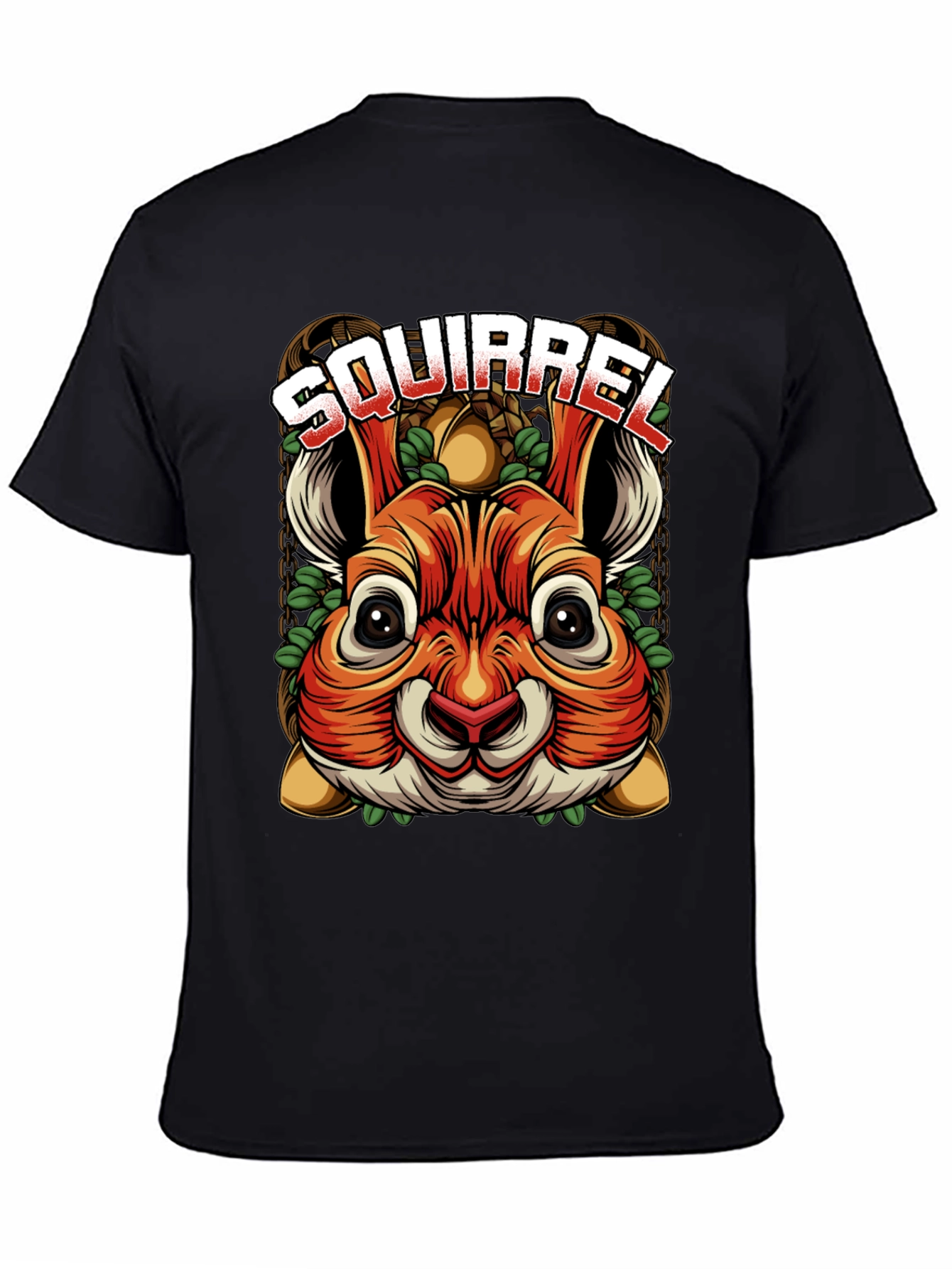 Squirrel Graphic T-Shirt - Cool Animal Tee