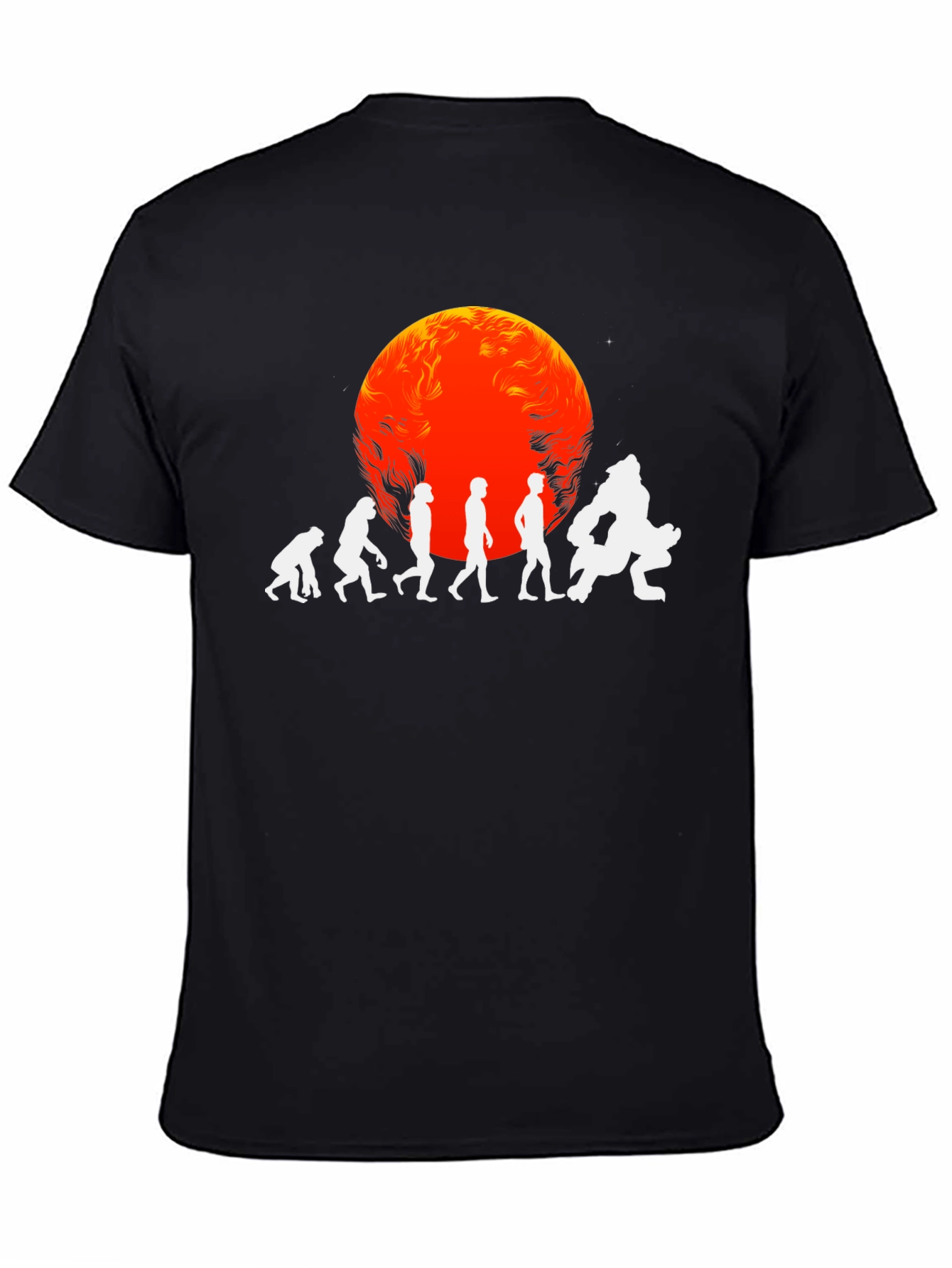 Evolution to Werewolf Graphic Tee - Black