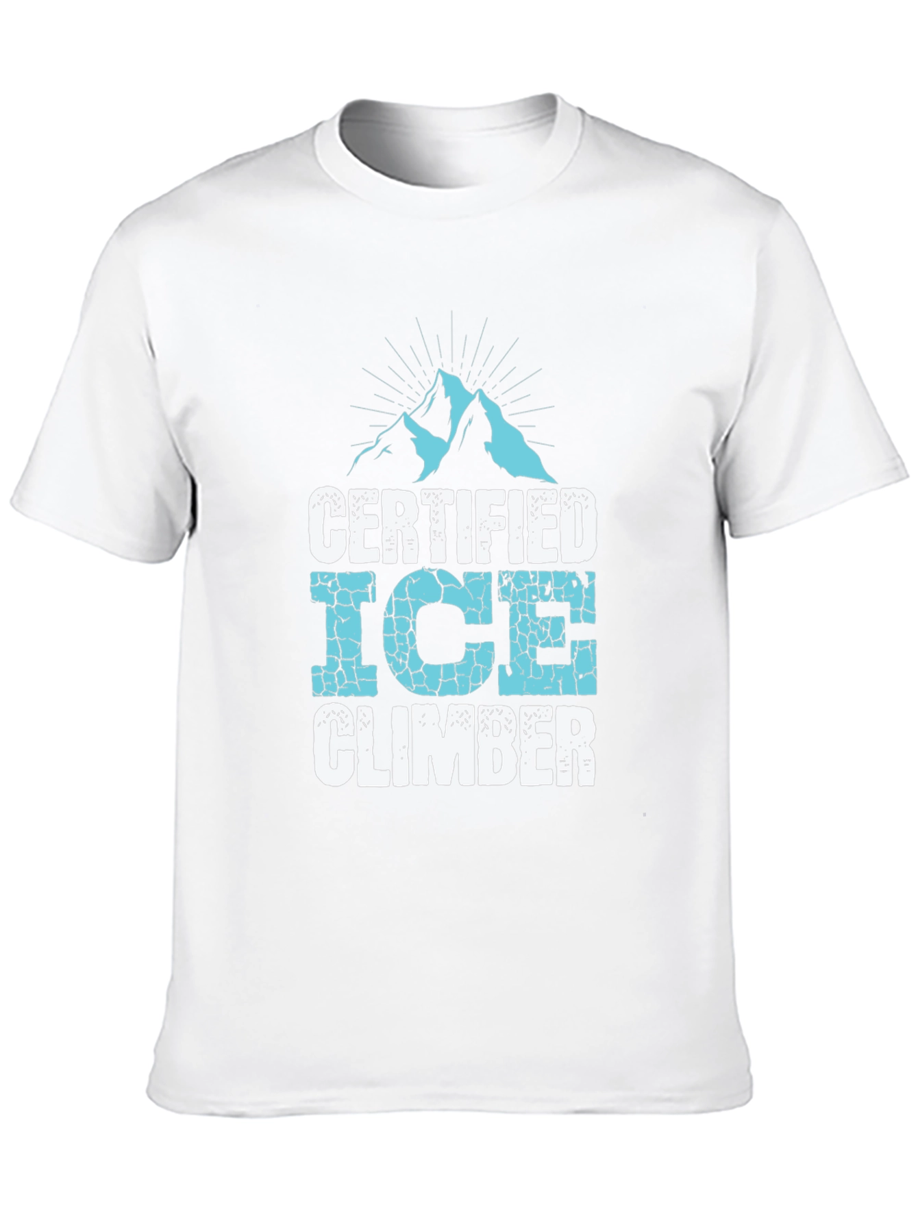 Certified Ice Climber T-Shirt - Black