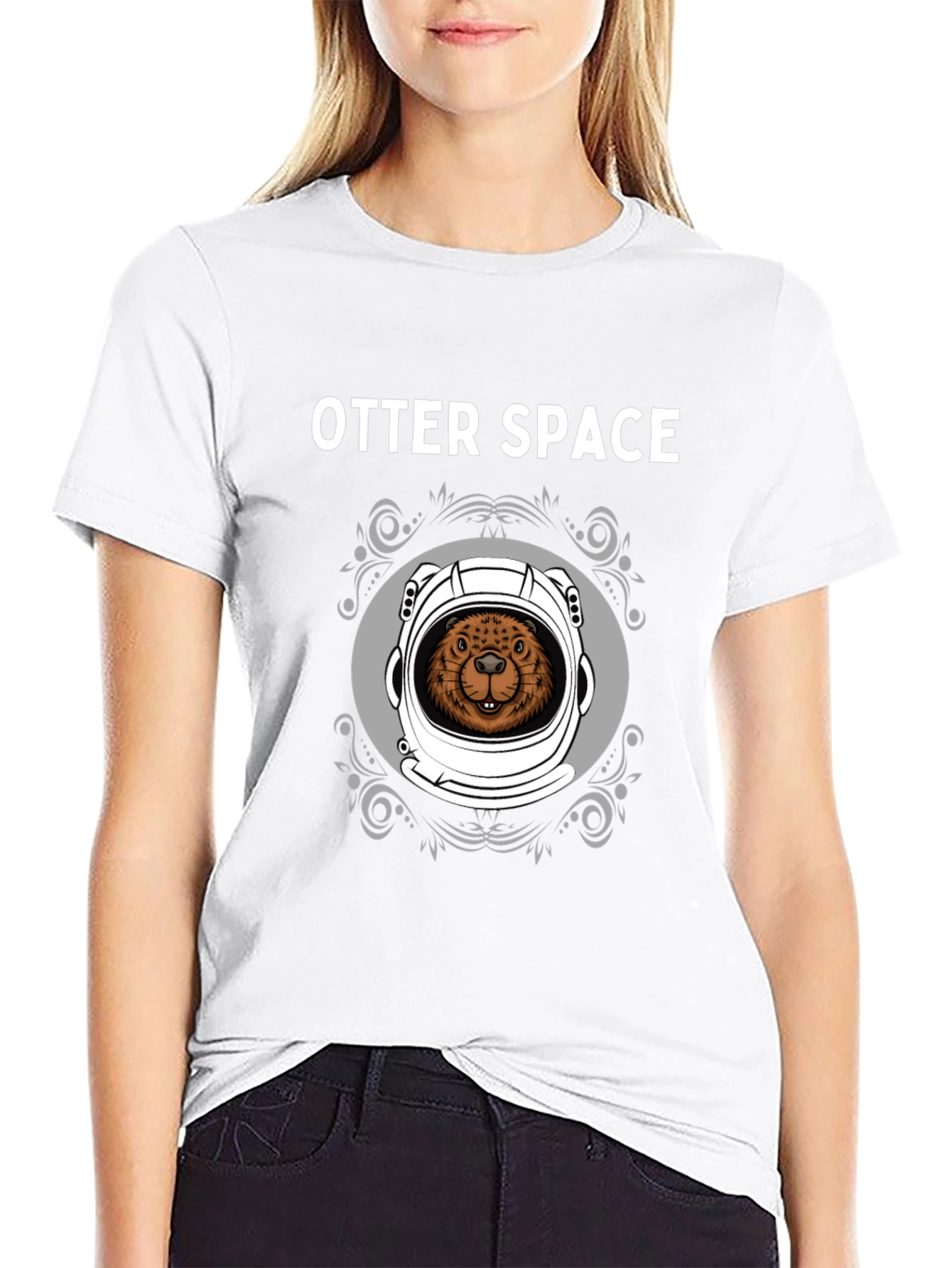 Otter Space T-Shirt - Funny Astronaut Tee