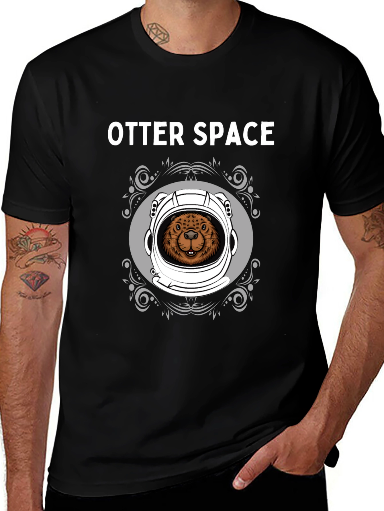 Otter Space T-Shirt - Funny Astronaut Tee