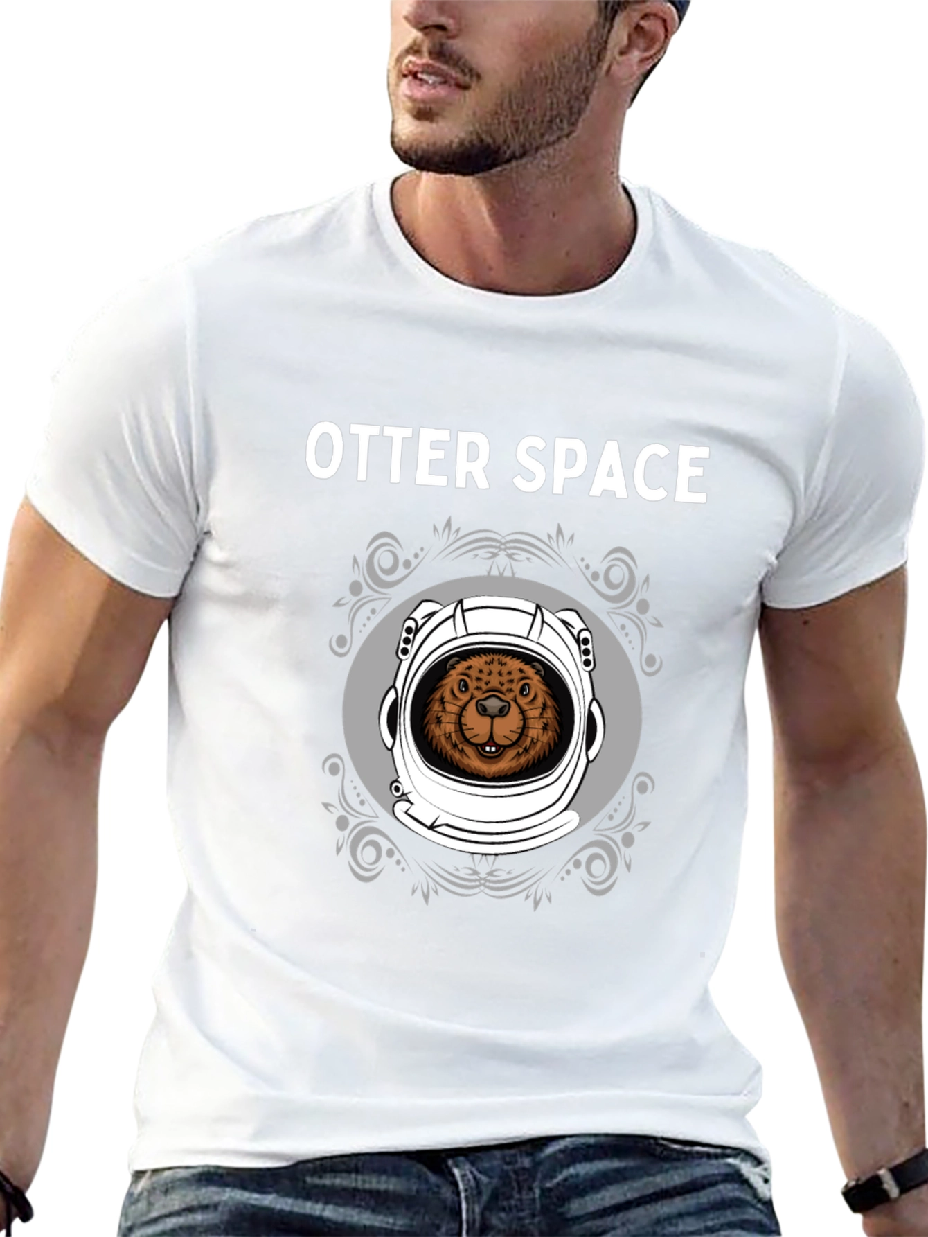 Otter Space T-Shirt - Funny Astronaut Tee