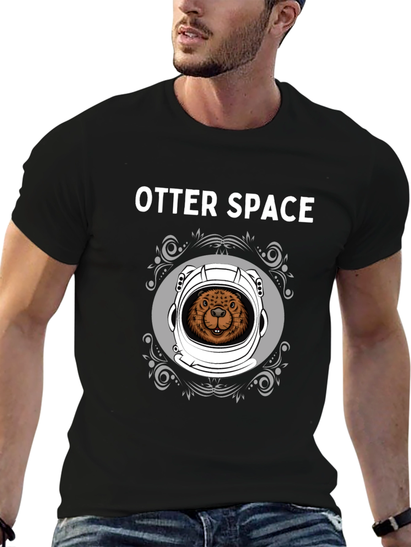 Otter Space T-Shirt - Funny Astronaut Tee