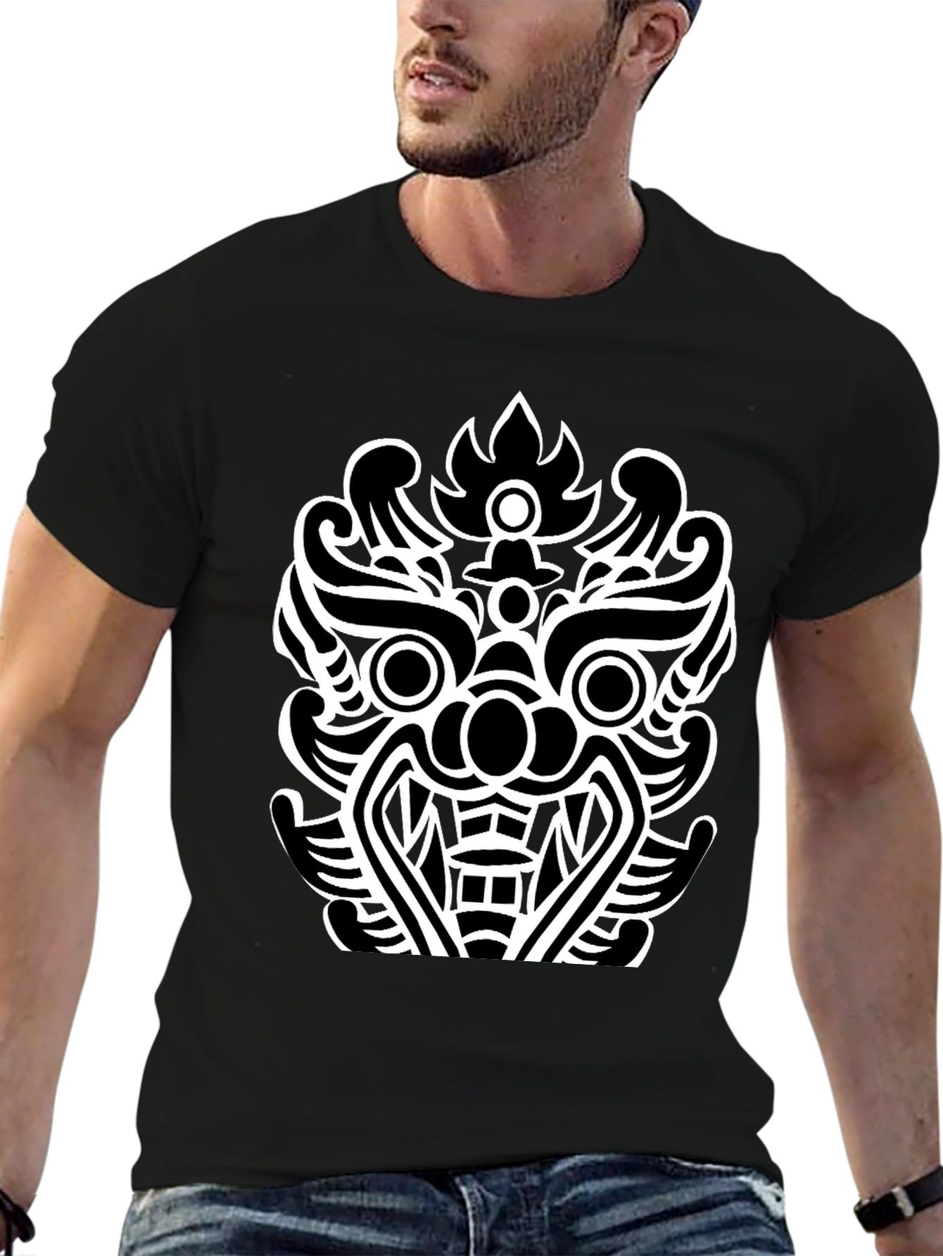 Abstract Graphic Tee - Modern Streetwear