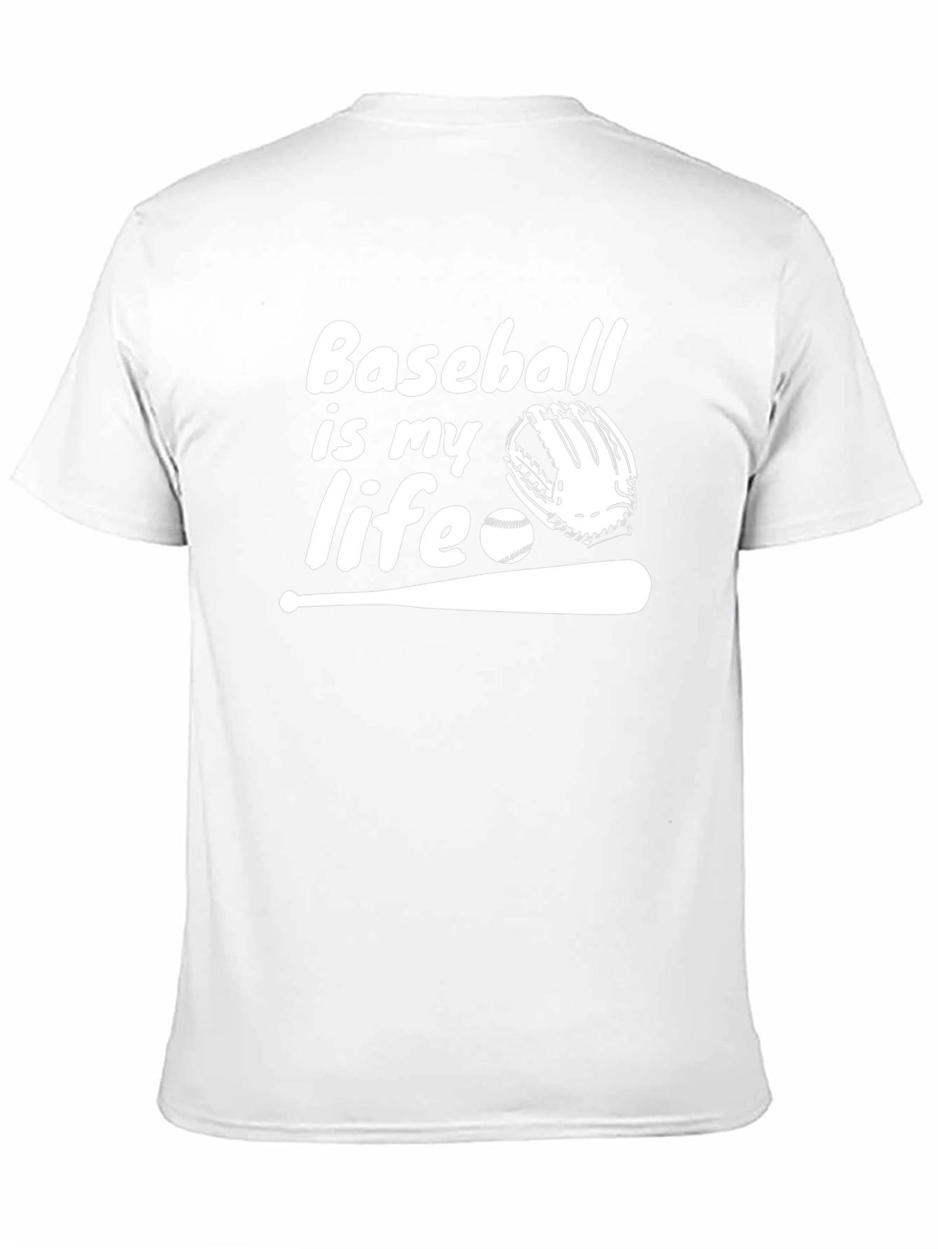 Baseball Is My Life T-Shirt - Sports Tee