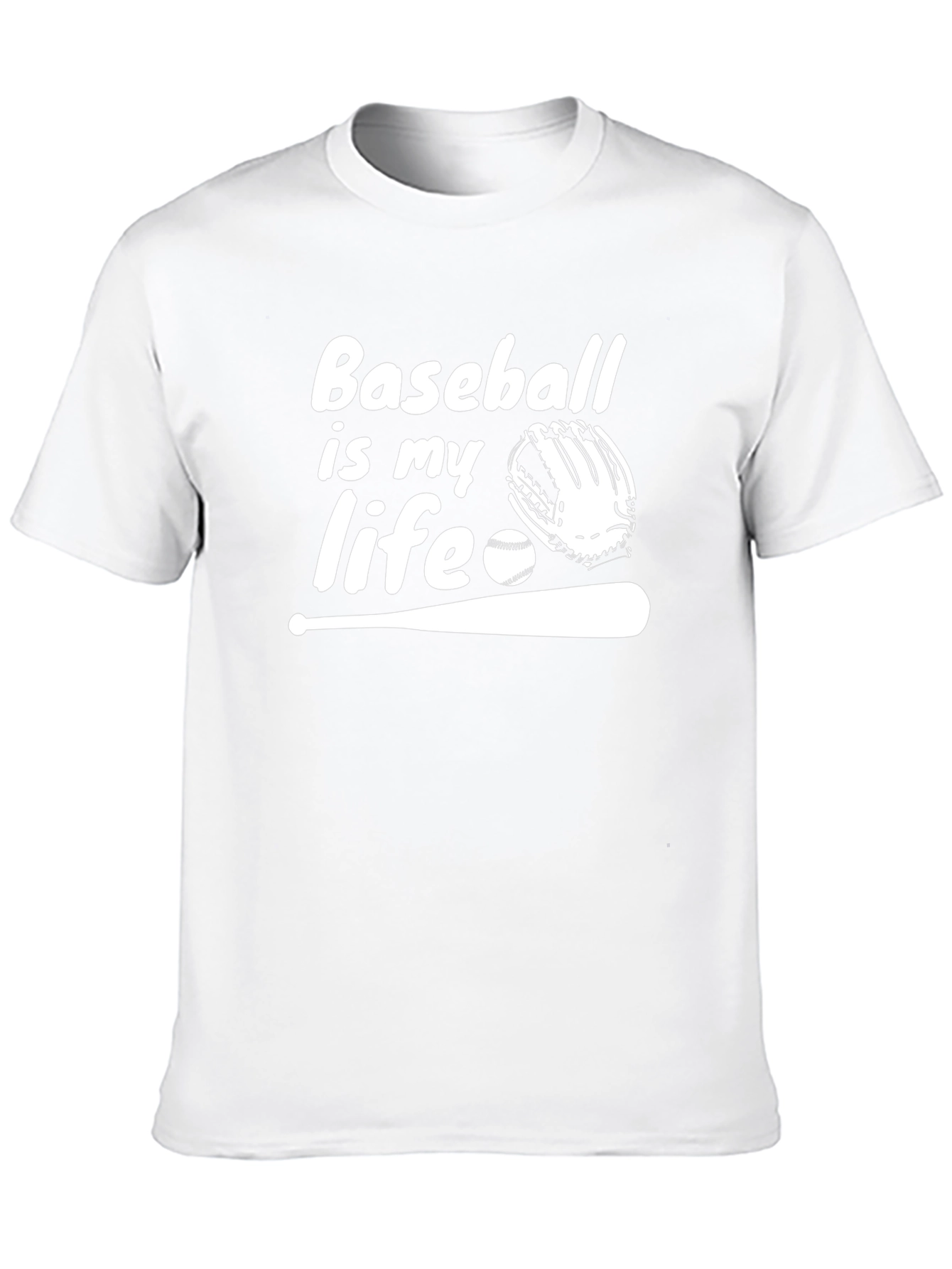 Baseball Is My Life T-Shirt - Sports Tee