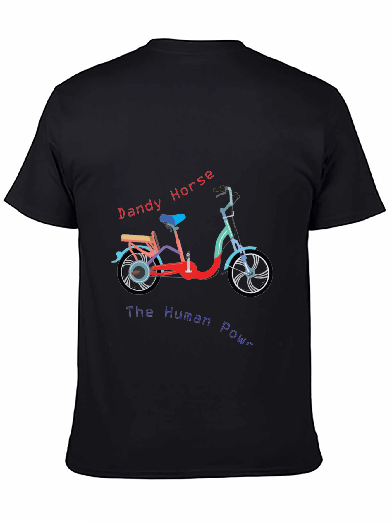 Dandy Horse Graphic Tee - Human Powered Fun!