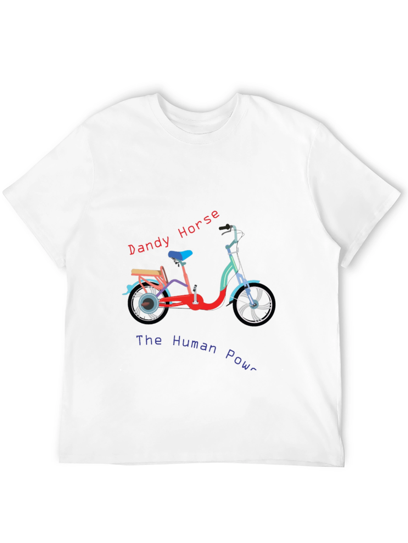 Dandy Horse Graphic Tee - Human Powered Fun!