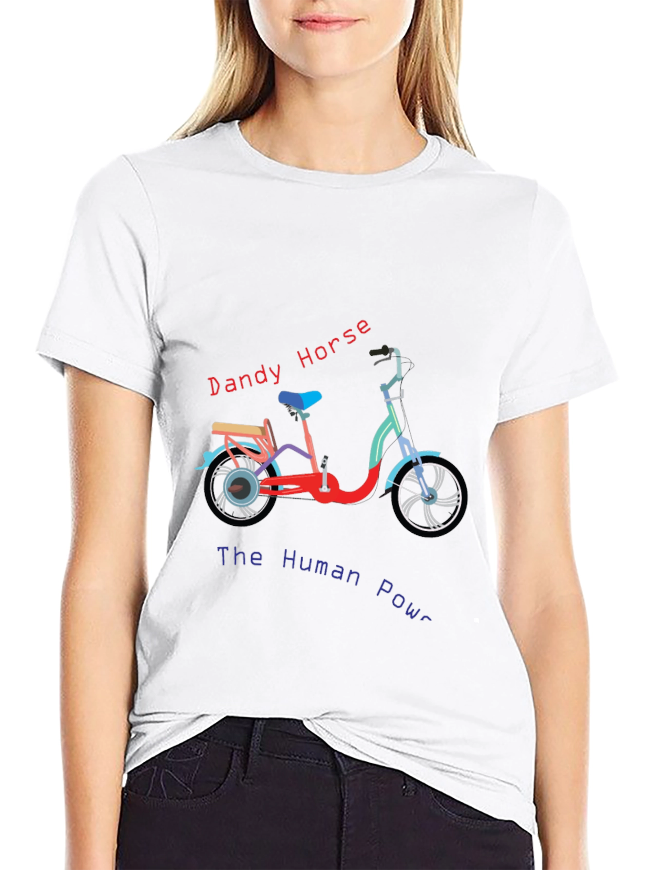 Dandy Horse Graphic Tee - Human Powered Fun!