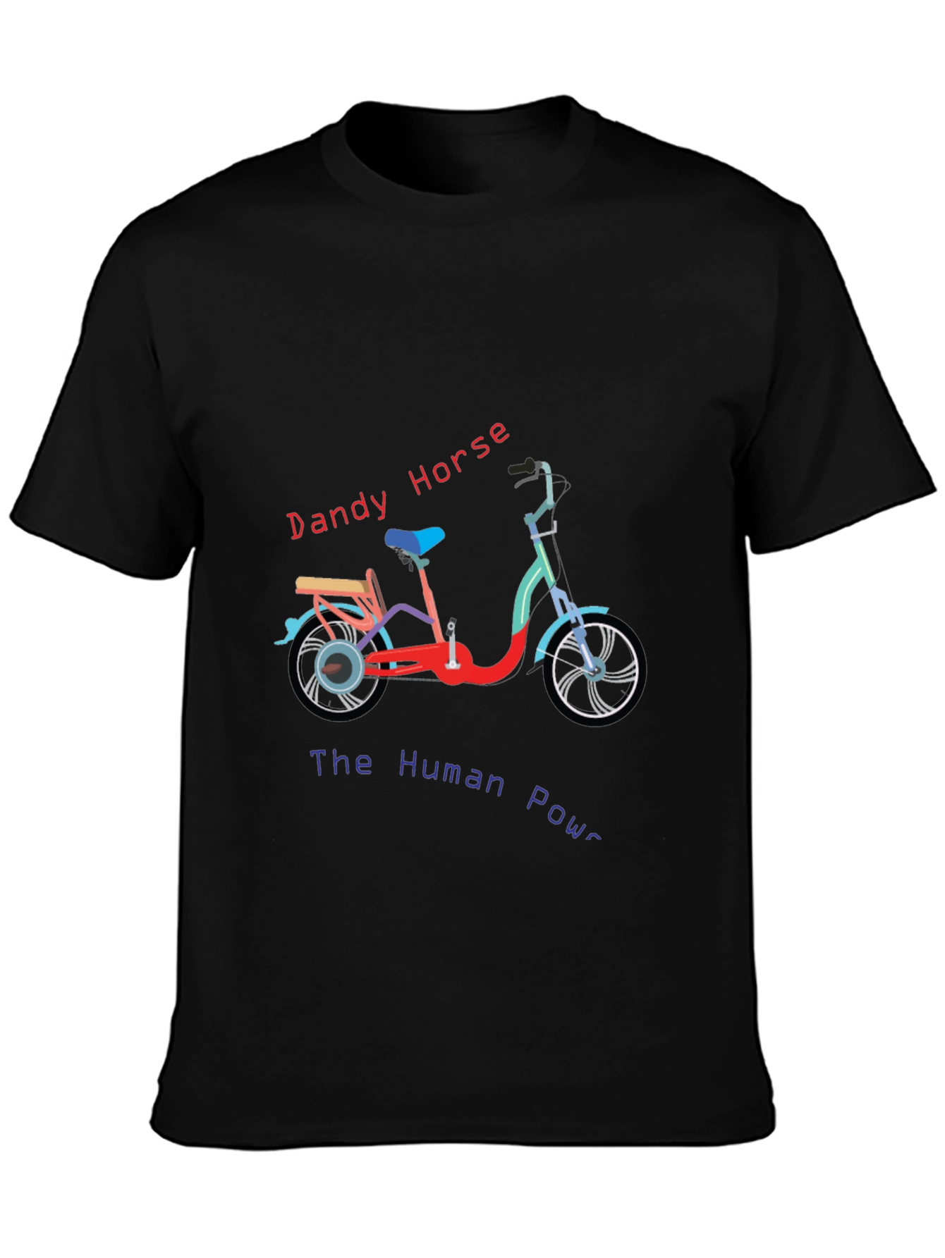 Dandy Horse Graphic Tee - Human Powered Fun!