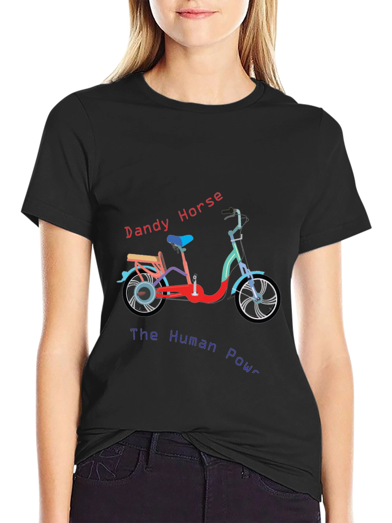 Dandy Horse Graphic Tee - Human Powered Fun!