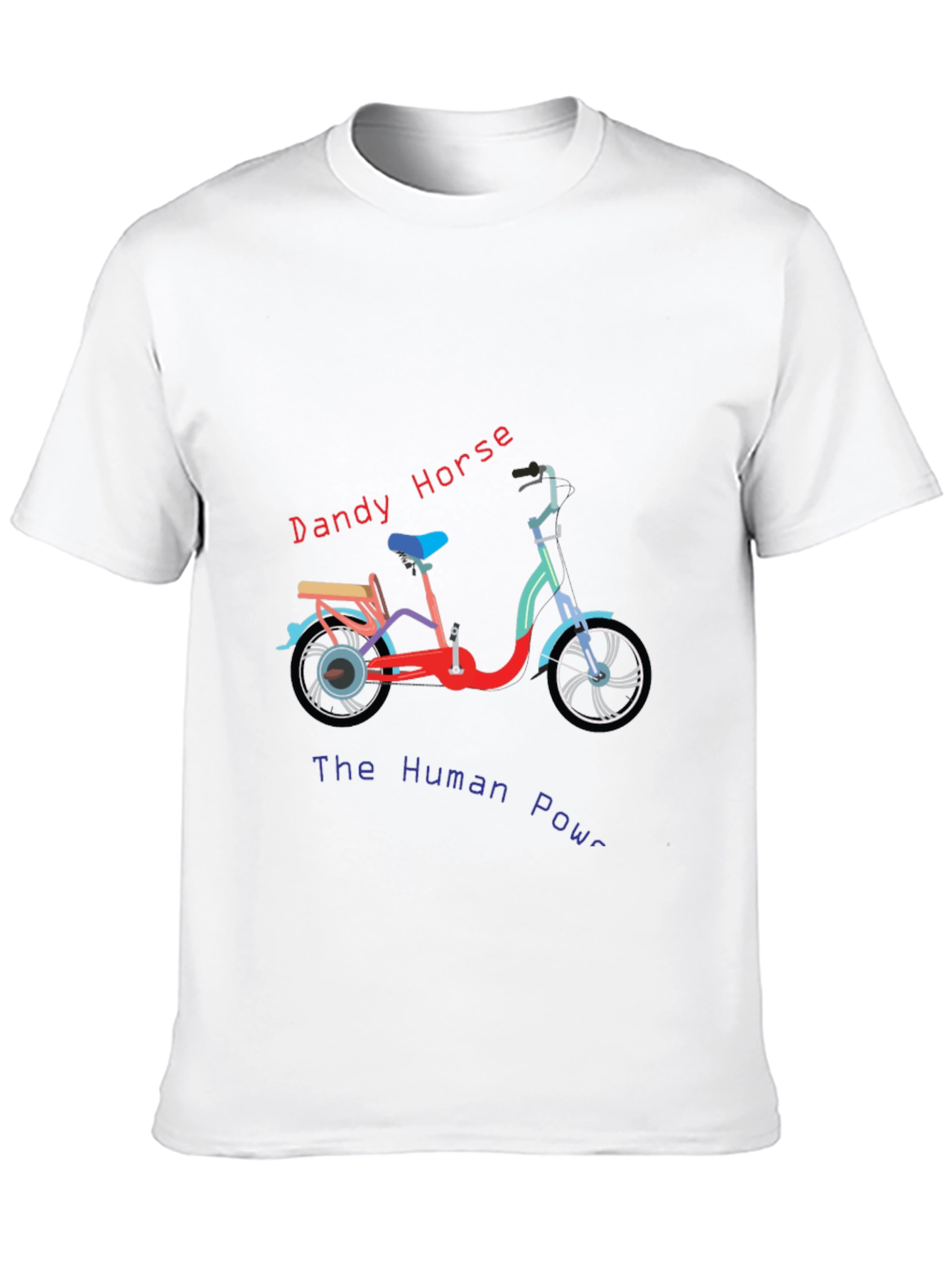 Dandy Horse Graphic Tee - Human Powered Fun!