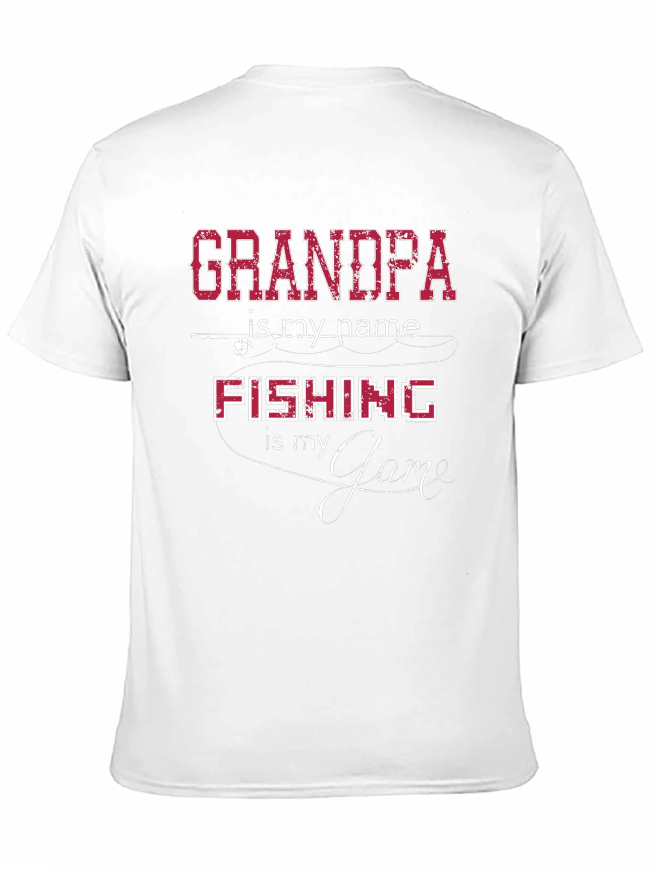 Grandpa Fishing T-Shirt - Fisherman Gift