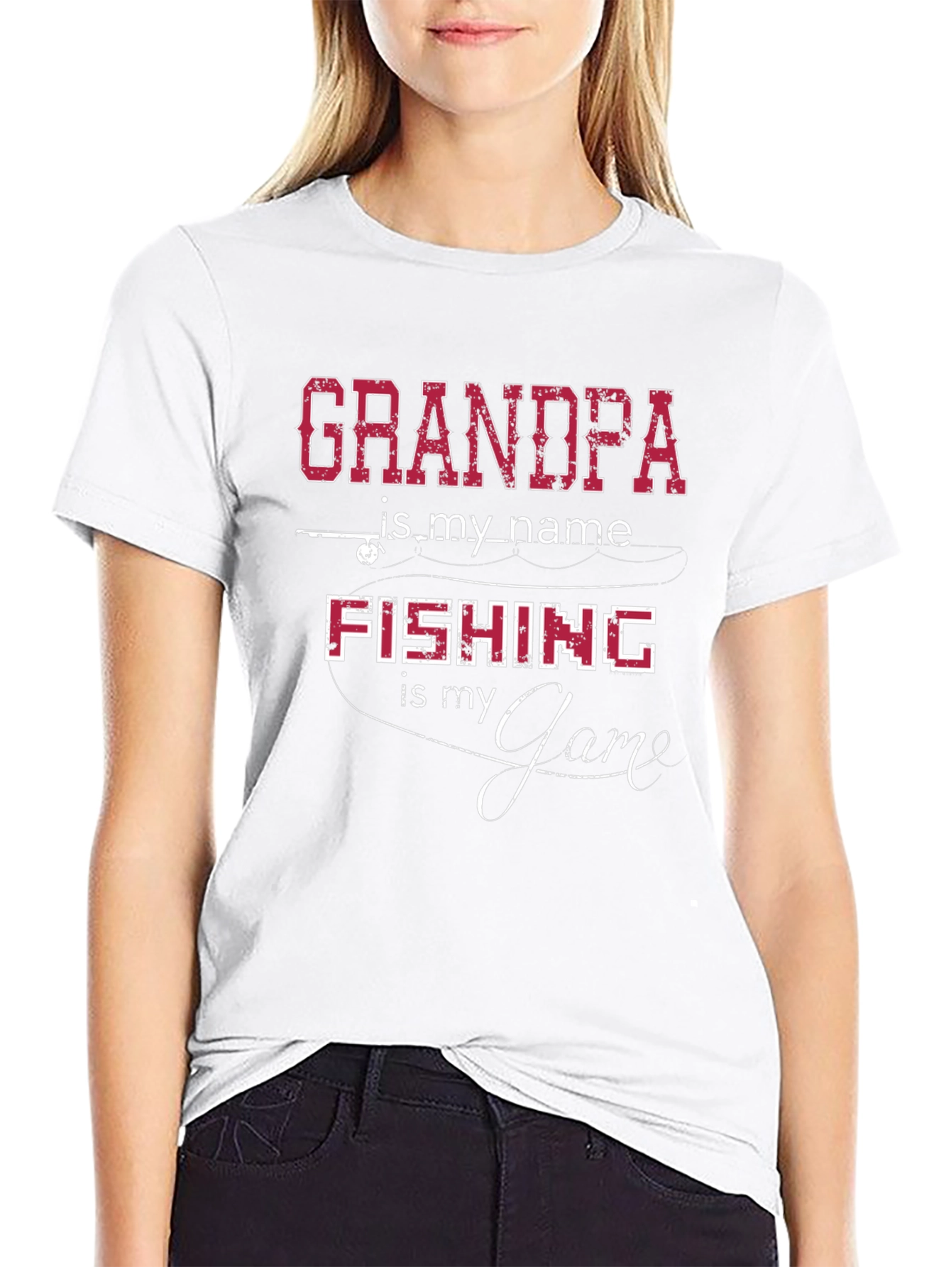 Grandpa Fishing T-Shirt - Fisherman Gift