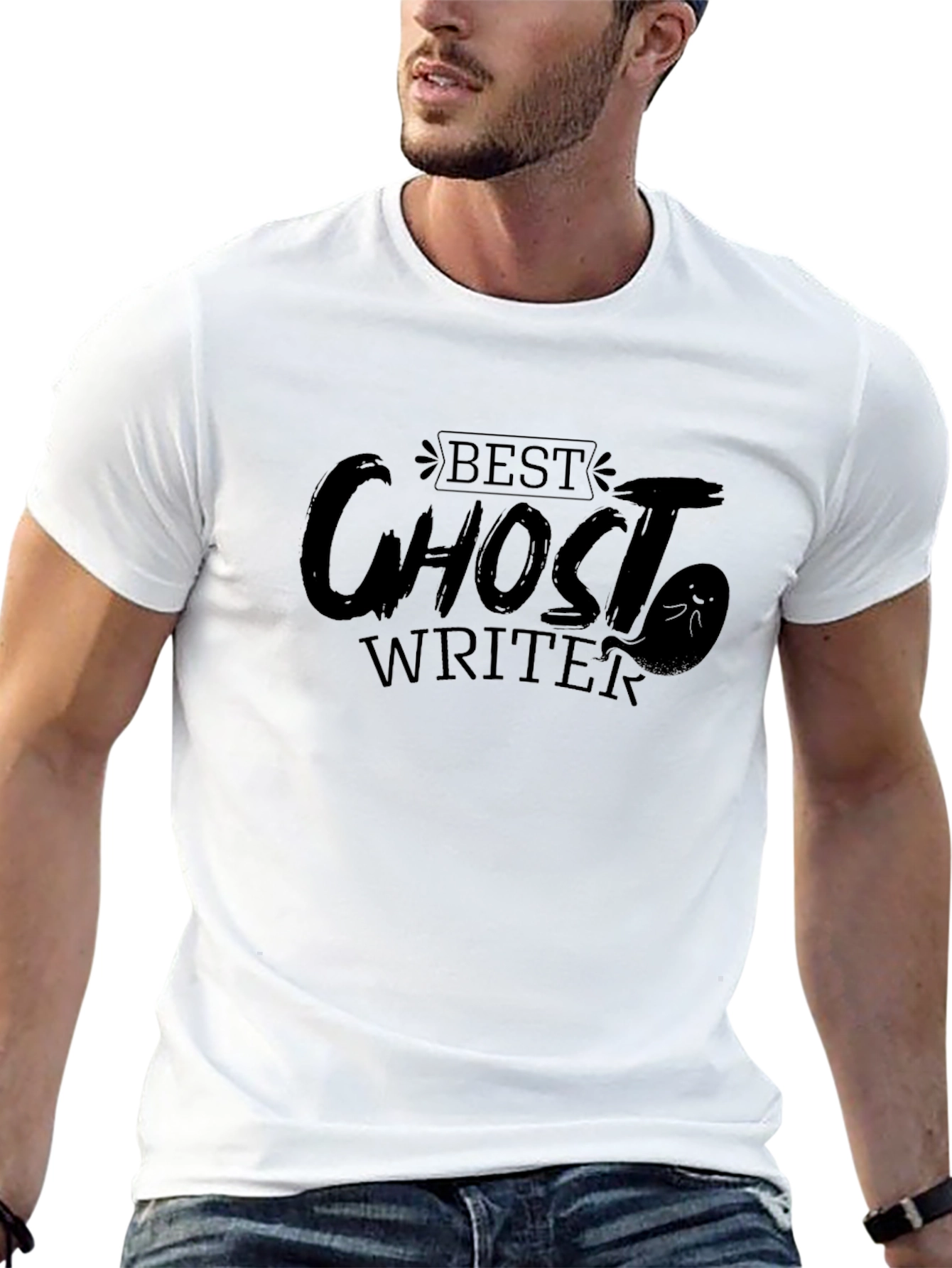 Best Ghost Writer Black T-Shirt