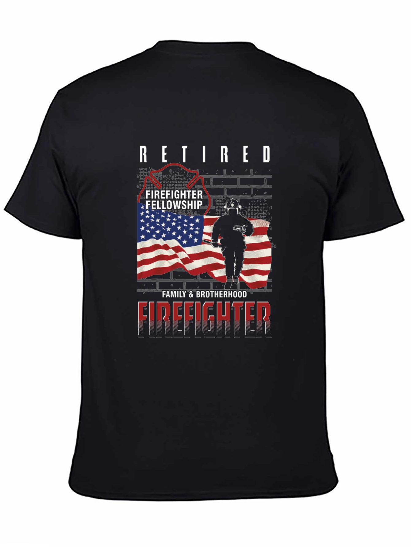Retired Firefighter Brotherhood T-Shirt