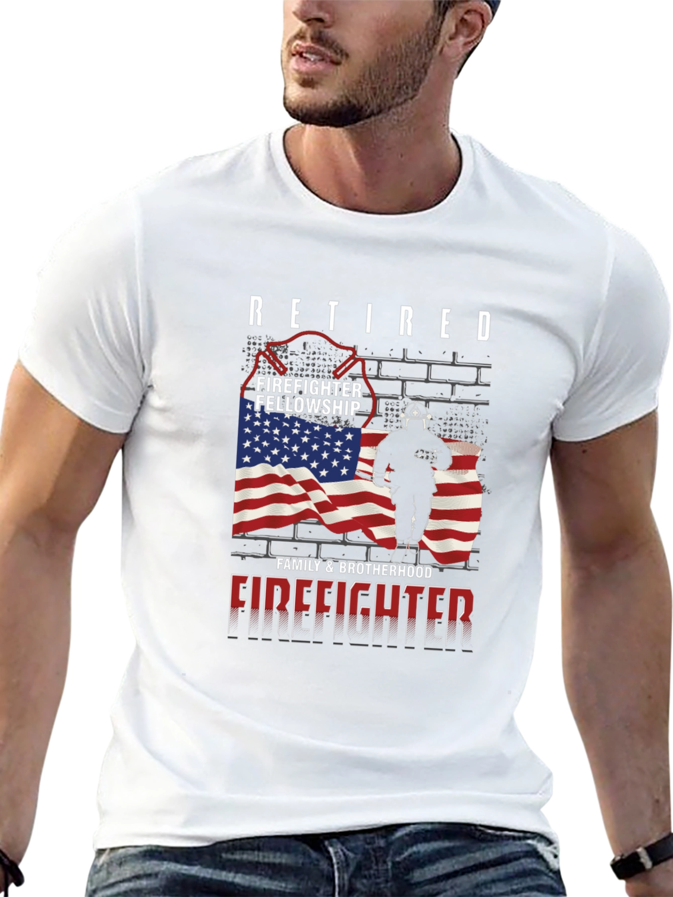 Retired Firefighter Brotherhood T-Shirt
