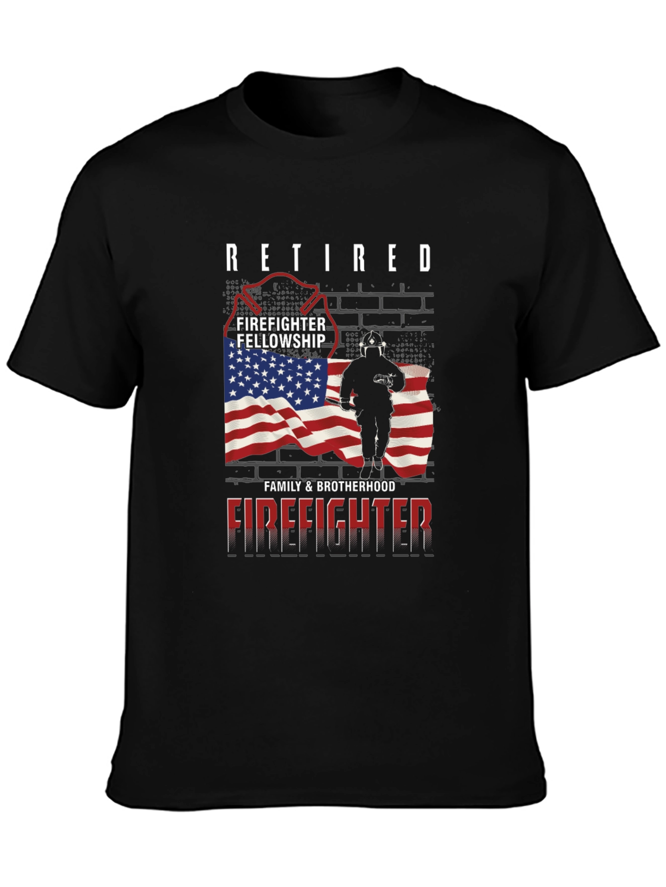 Retired Firefighter Brotherhood T-Shirt