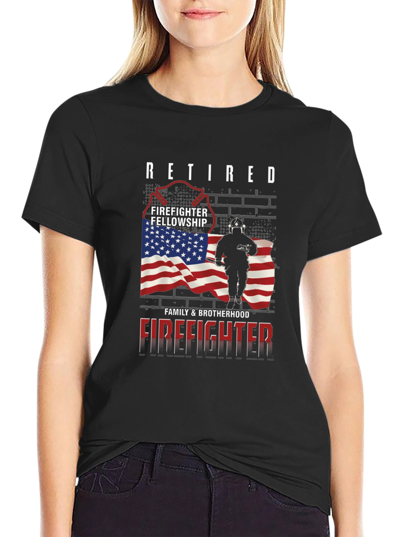 Retired Firefighter Brotherhood T-Shirt