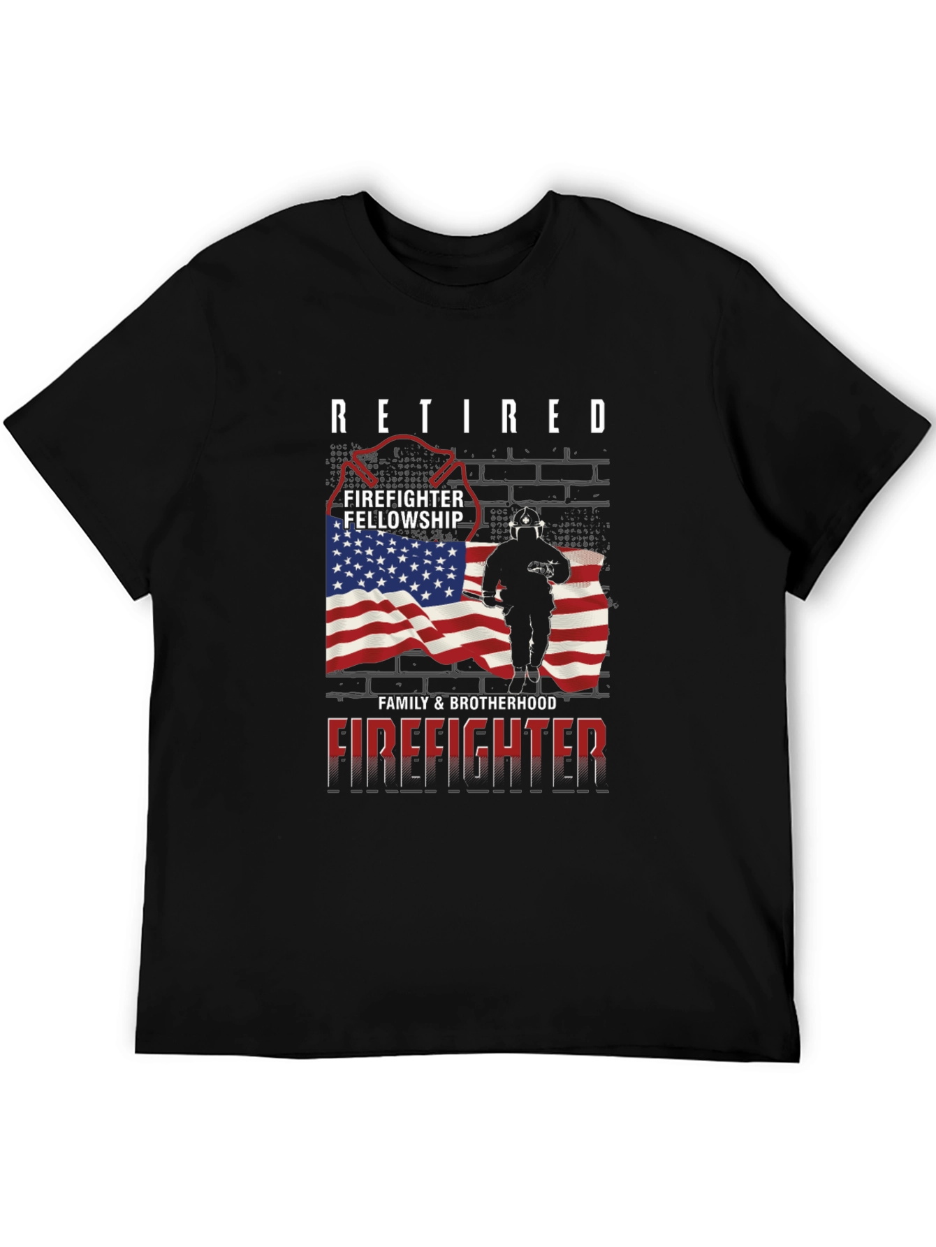 Retired Firefighter Brotherhood T-Shirt