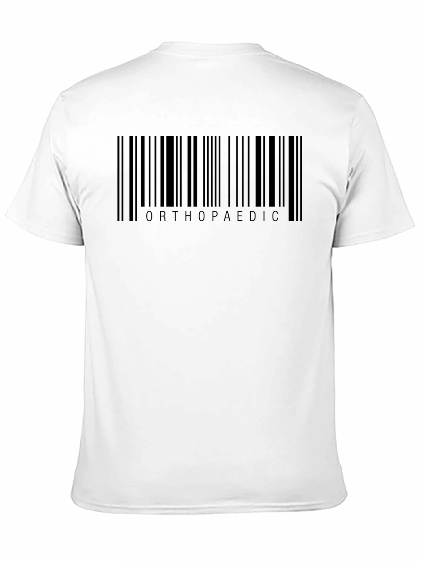 Orthopaedic Barcode T-Shirt - Black