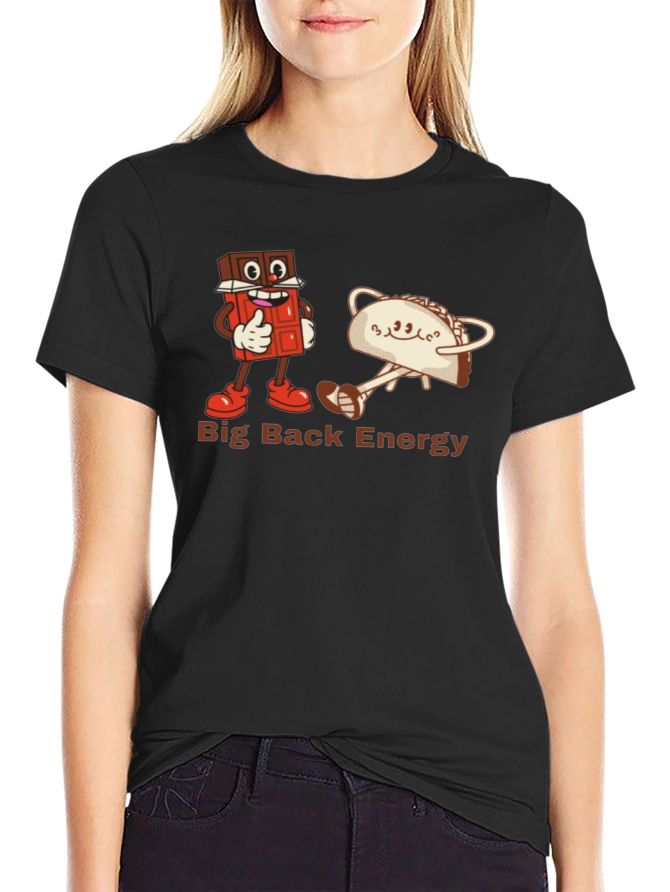 Big Back Energy Funny Graphic Tee