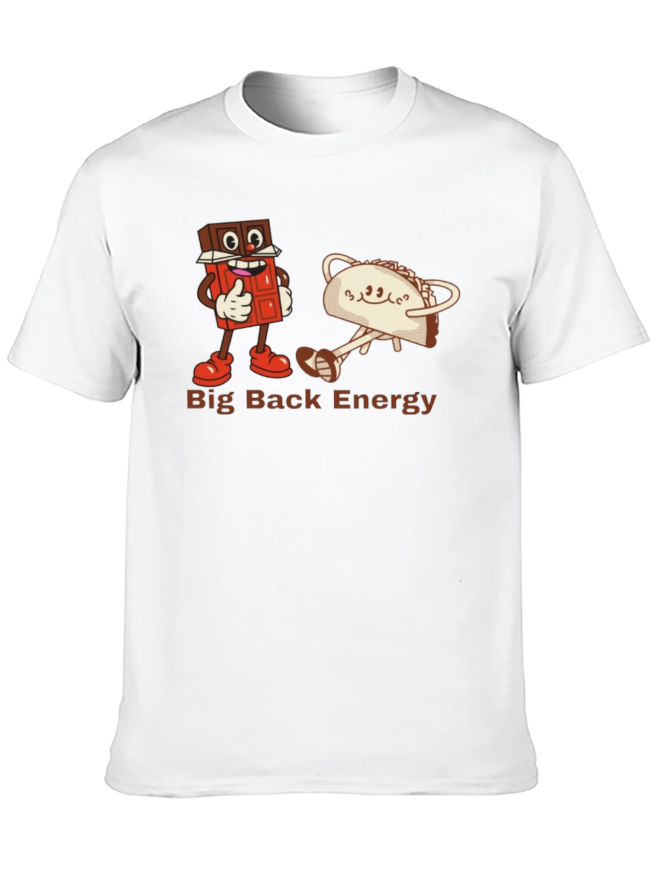 Big Back Energy Funny Graphic Tee