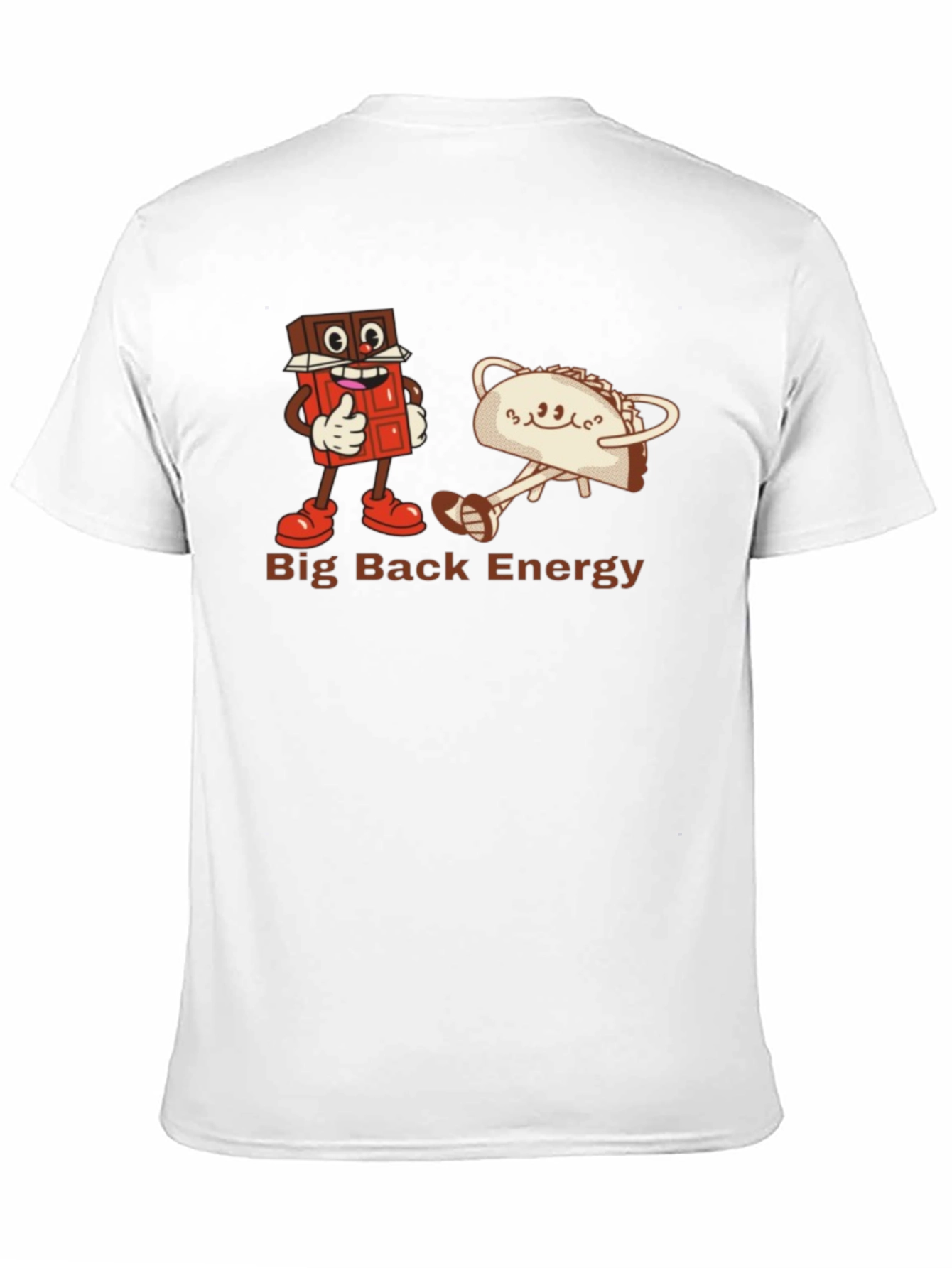 Big Back Energy Funny Graphic Tee