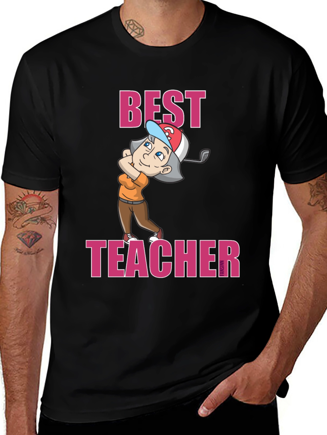Best Teacher Golfing T-Shirt
